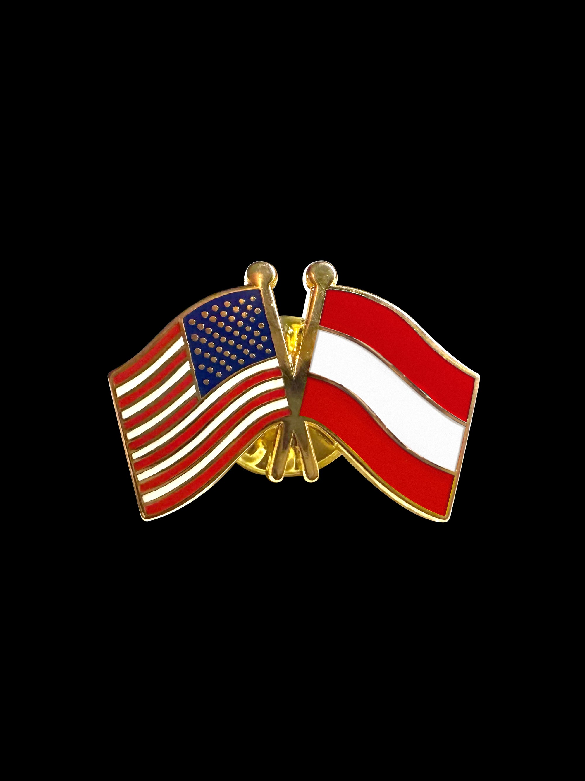 Austria Friendship Lapel Pin