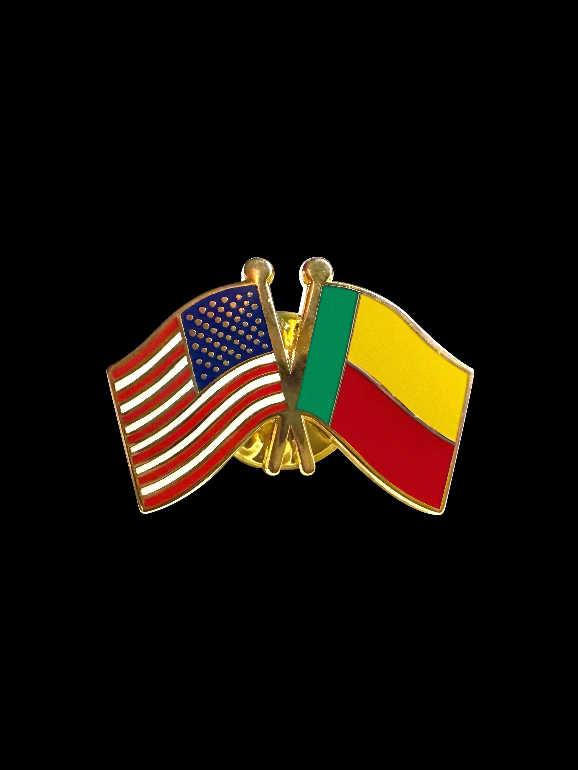 Benin Friendship Lapel Pin