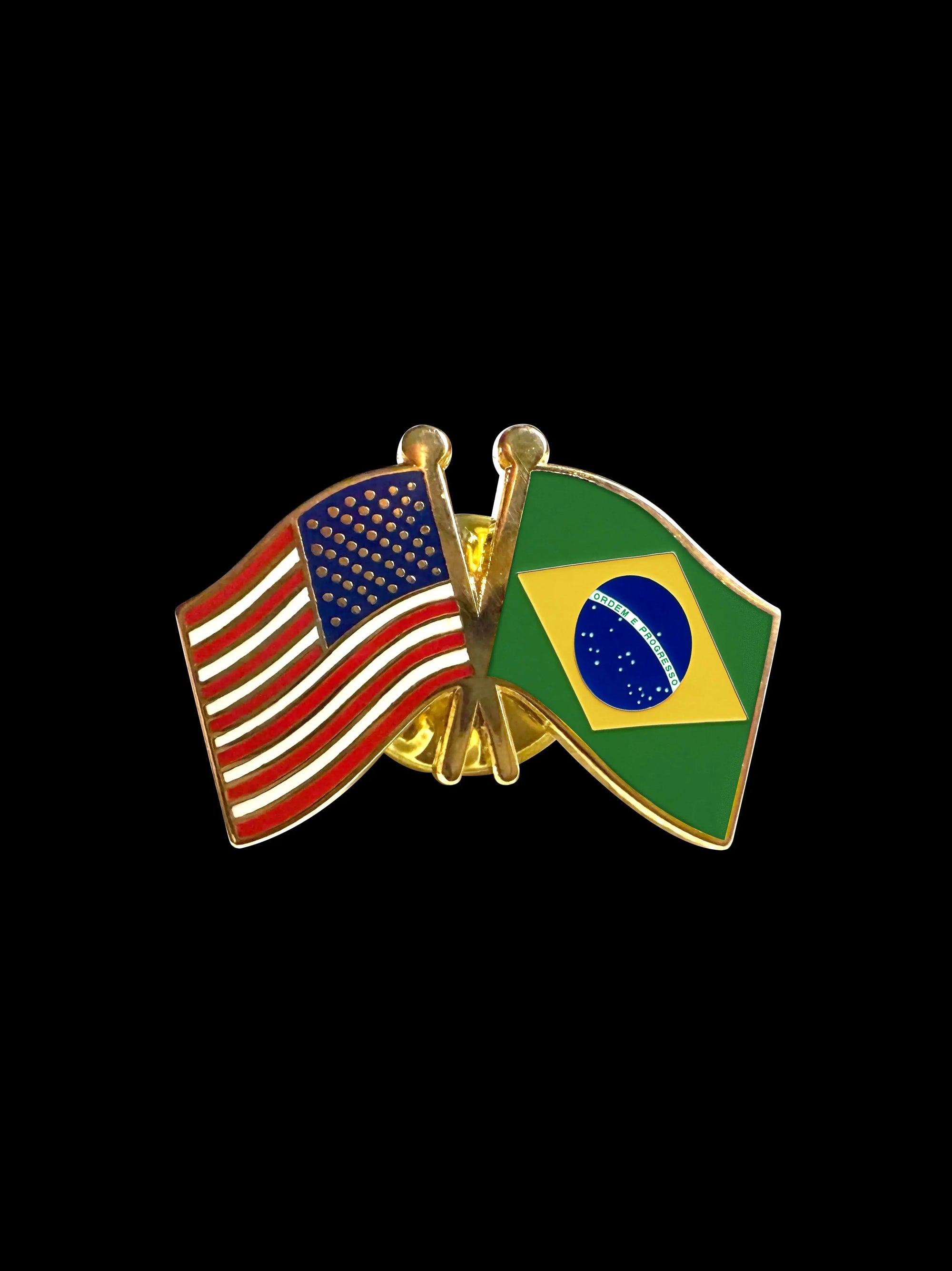 Brazil Friendship Lapel Pin