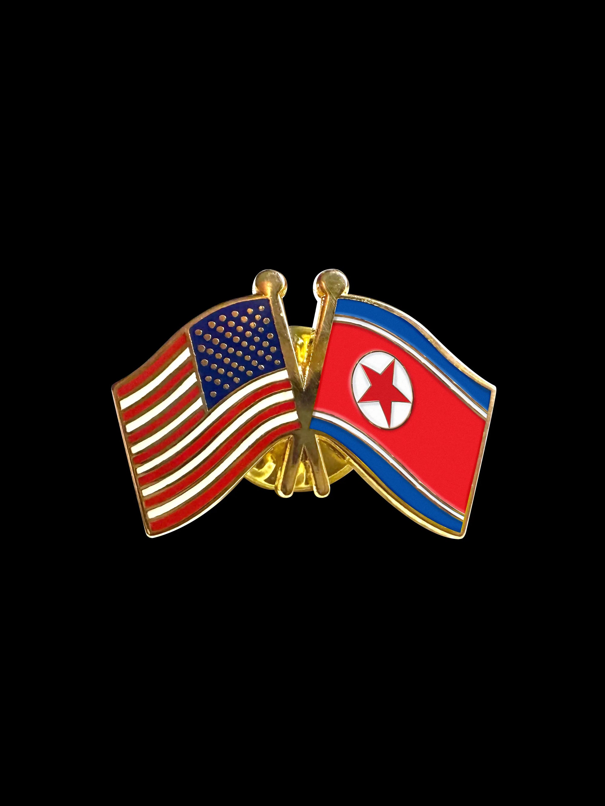 Korea, North Friendship Lapel Pin