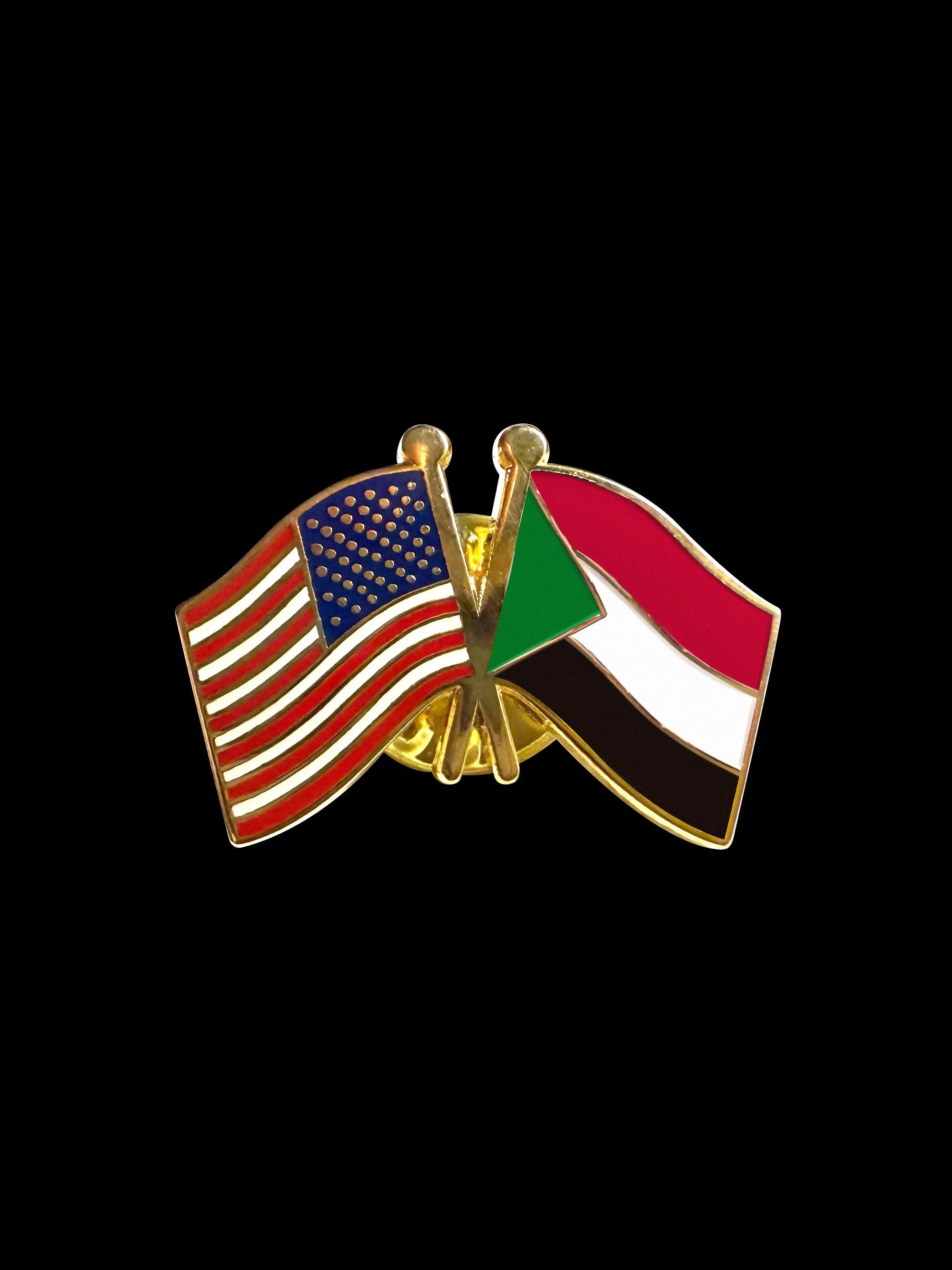 Sudan Friendship Lapel Pin