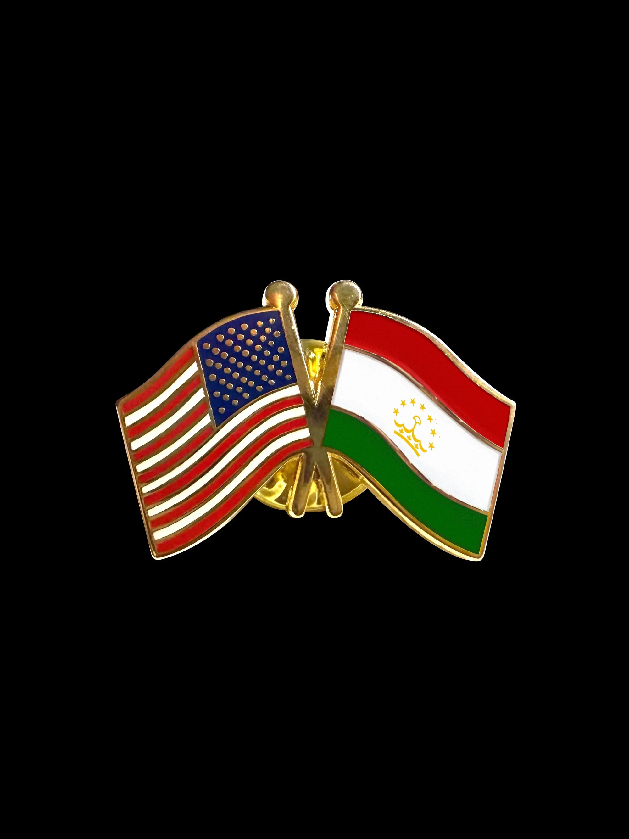 Tajikistan Friendship Lapel Pin