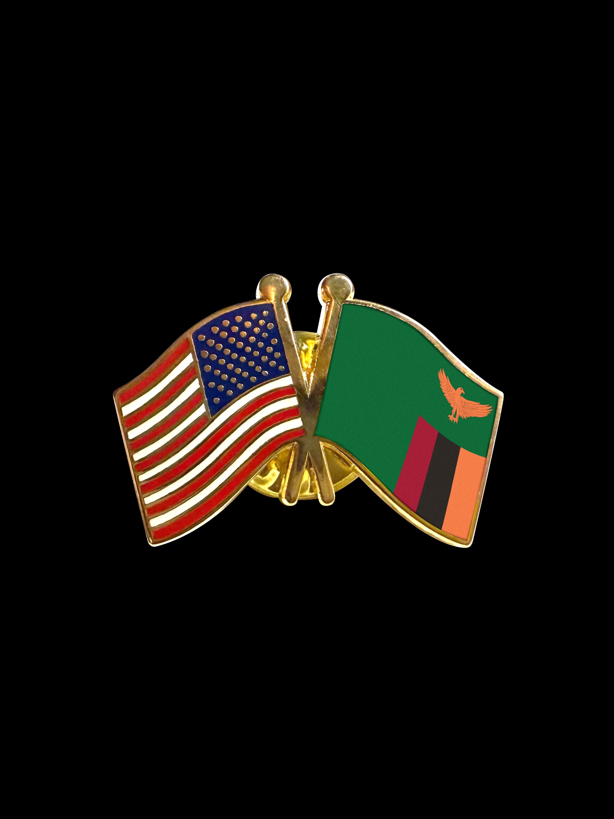 Zambia Friendship Lapel Pin