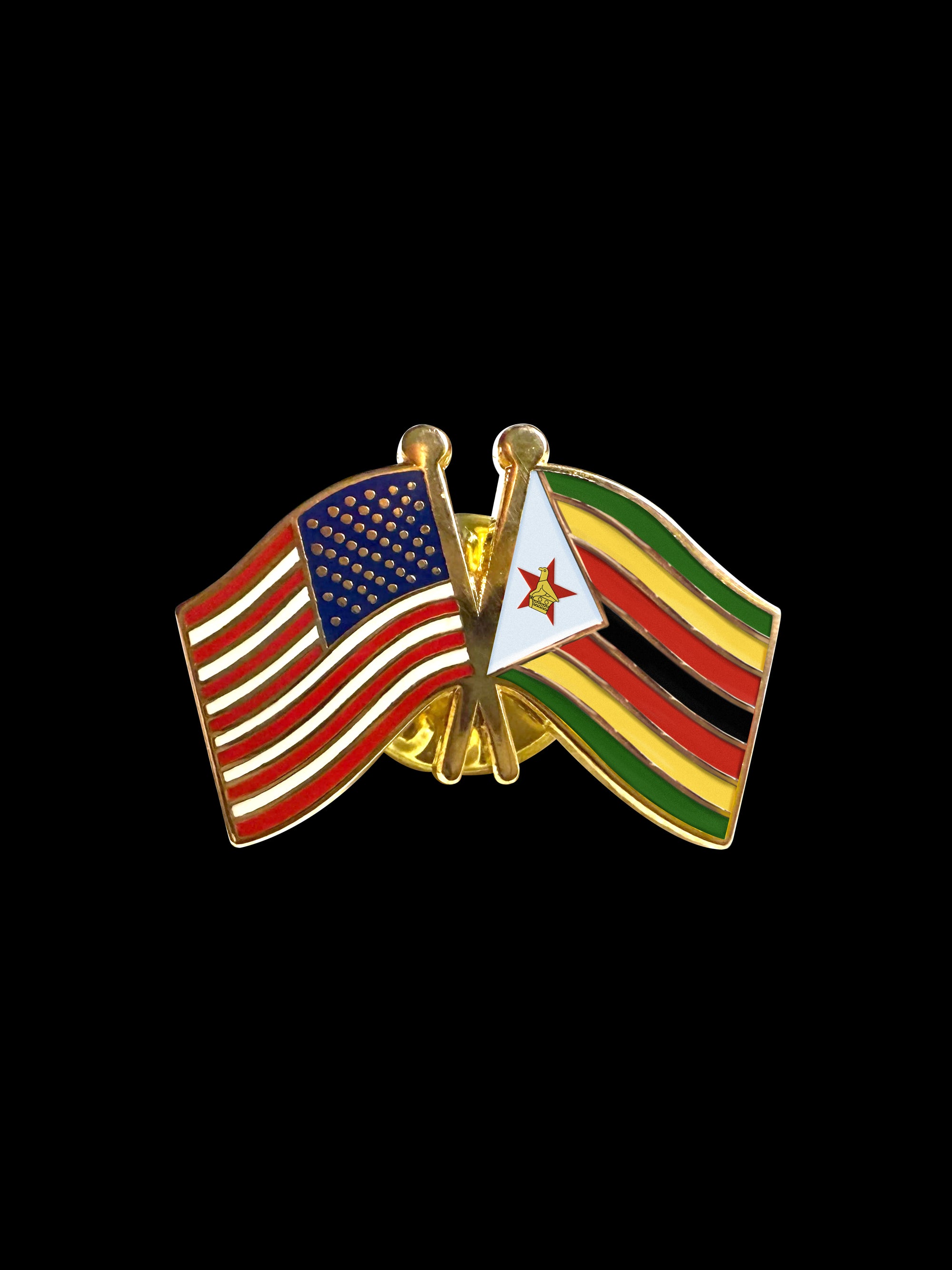 Zimbabwe Friendship Lapel Pin