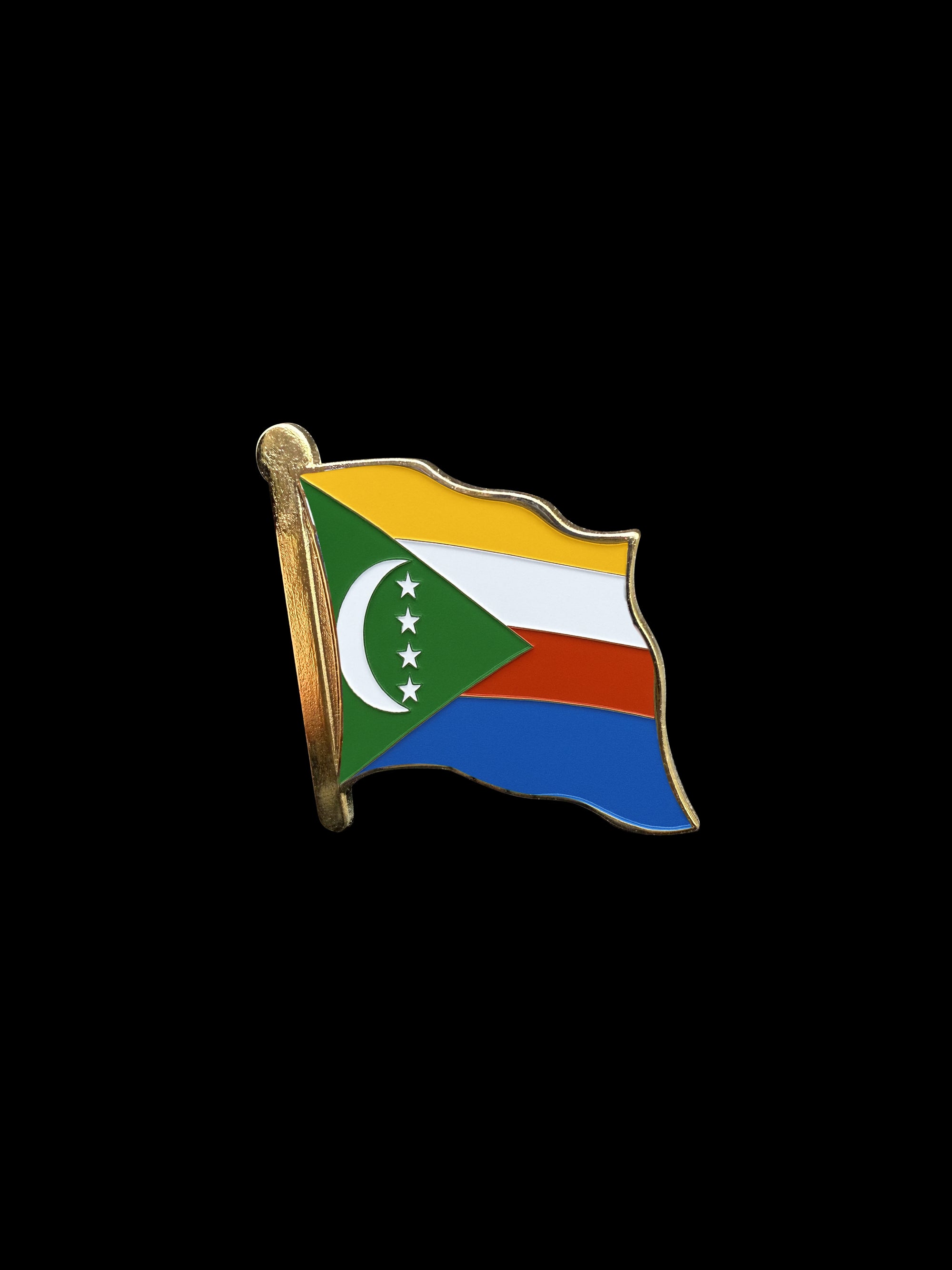 Comoros Lapel Pin