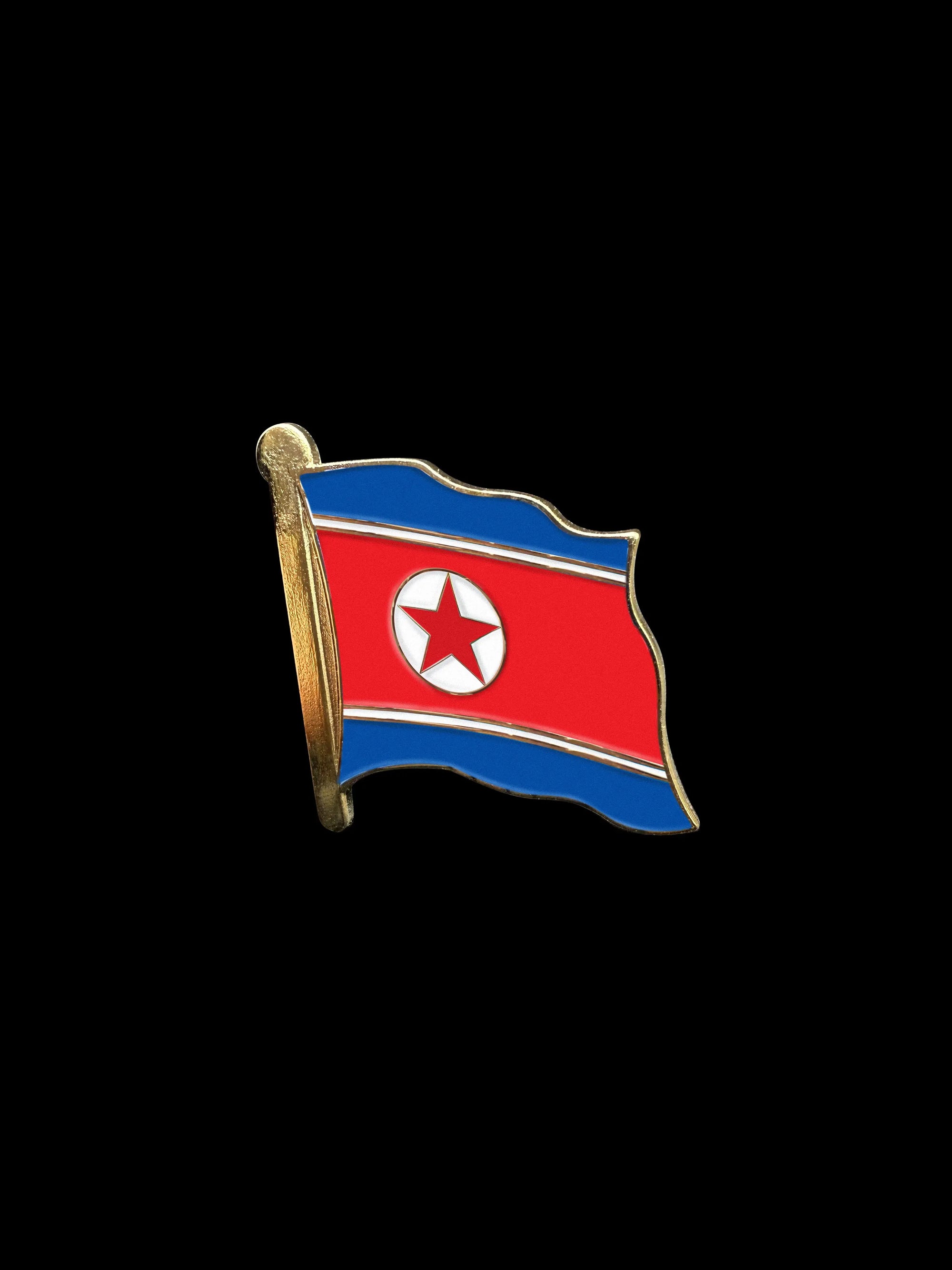 Korea, North (Democratic Republic of) Lapel Pin