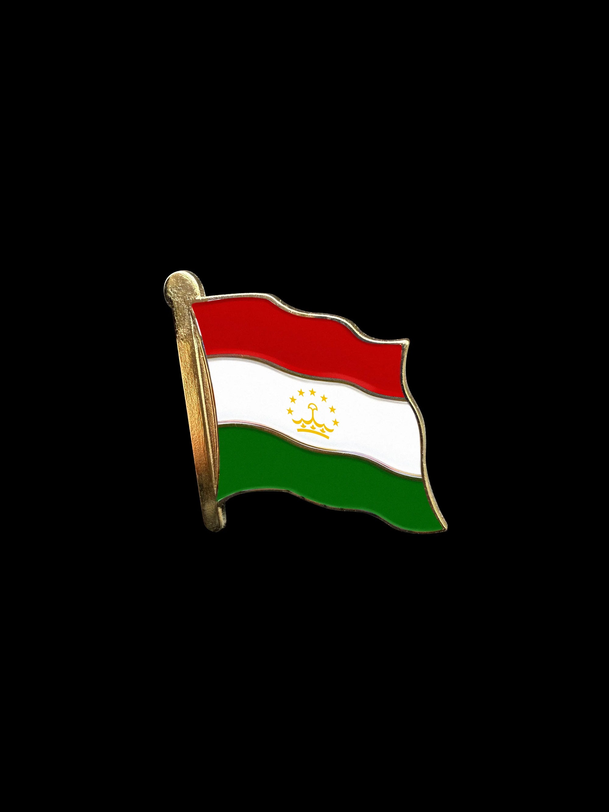 Tajikistan Lapel Pin
