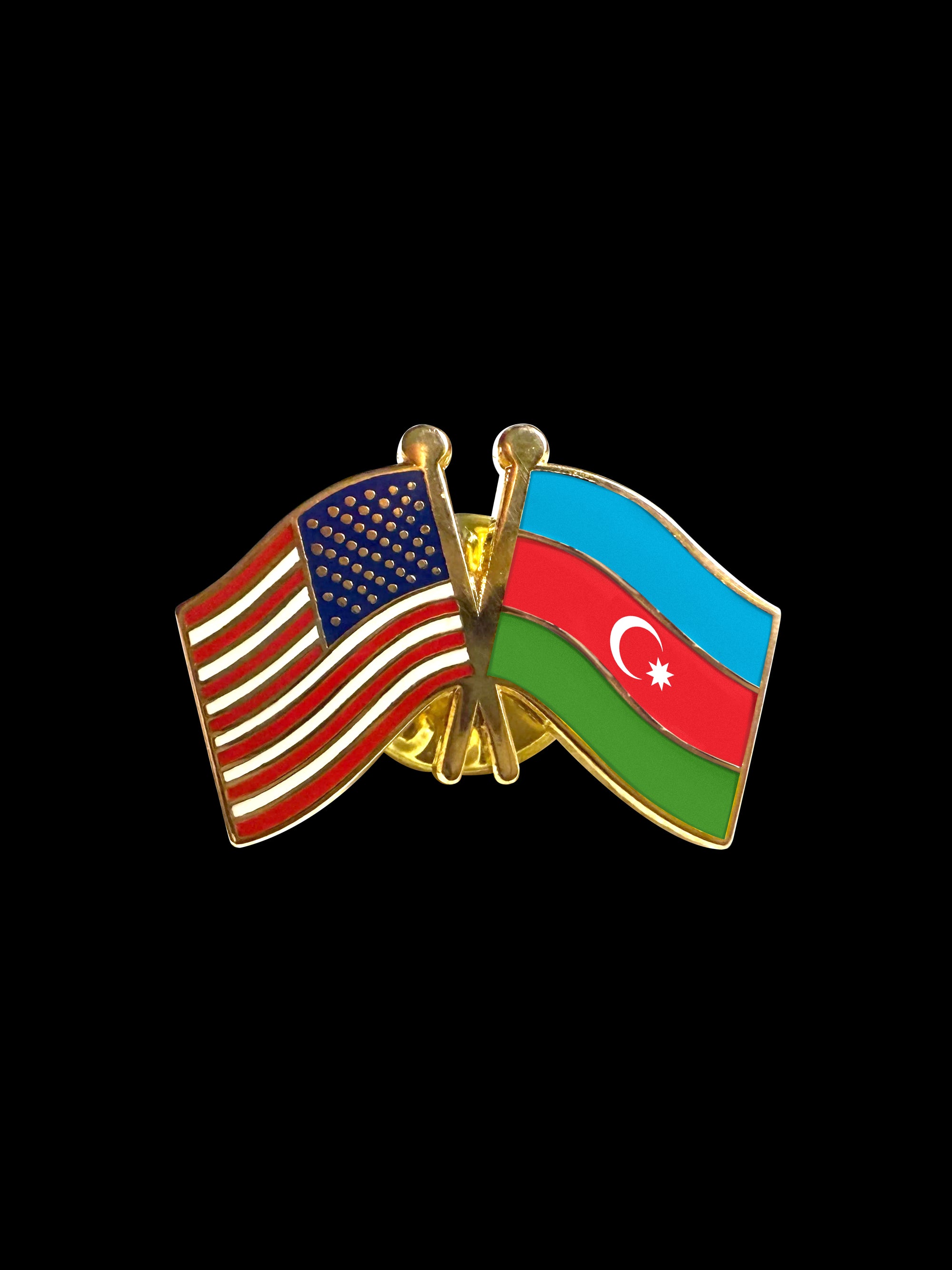Azerbaijan Friendship Lapel Pin