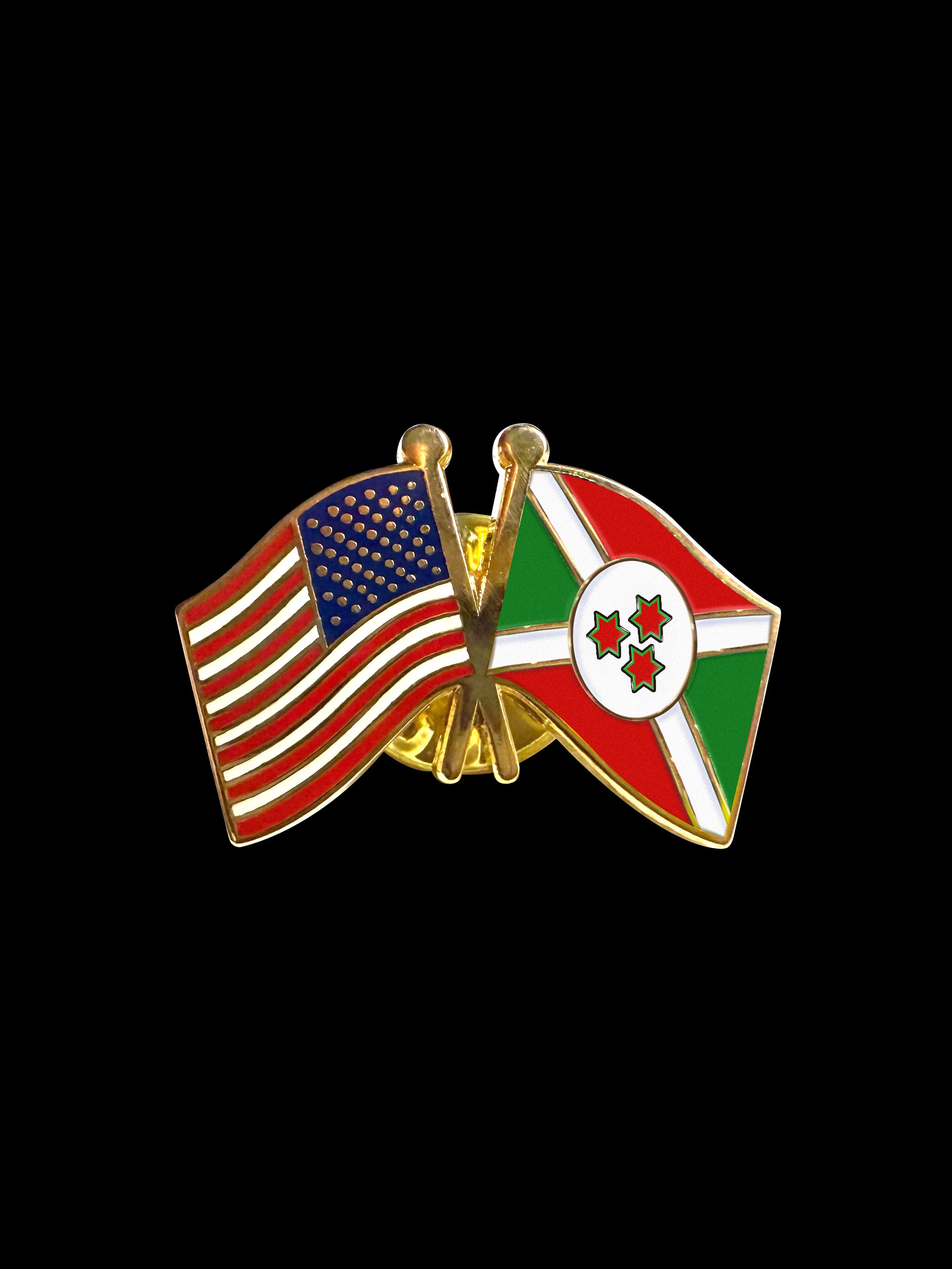 Burundi Friendship Lapel Pin