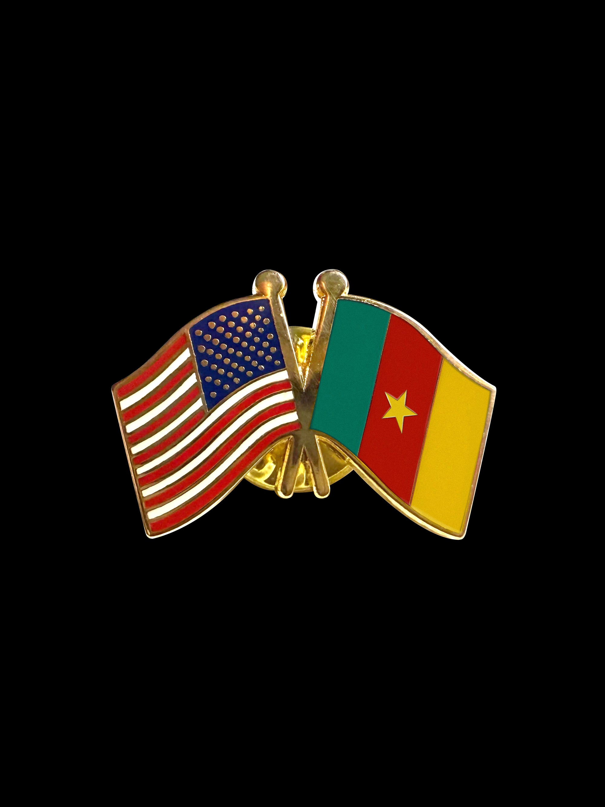 Cameroon Friendship Lapel Pin