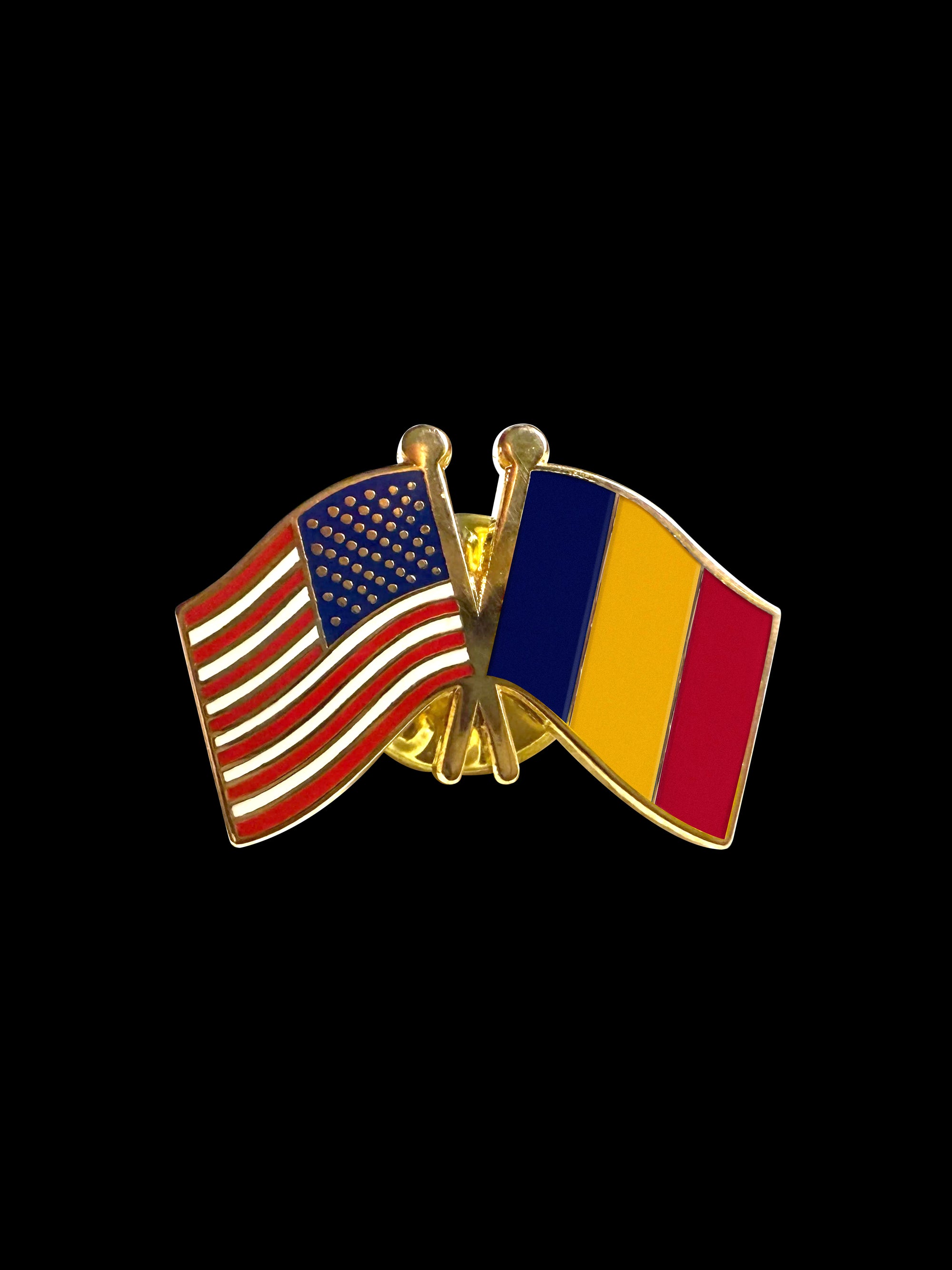 Chad Friendship Lapel Pin