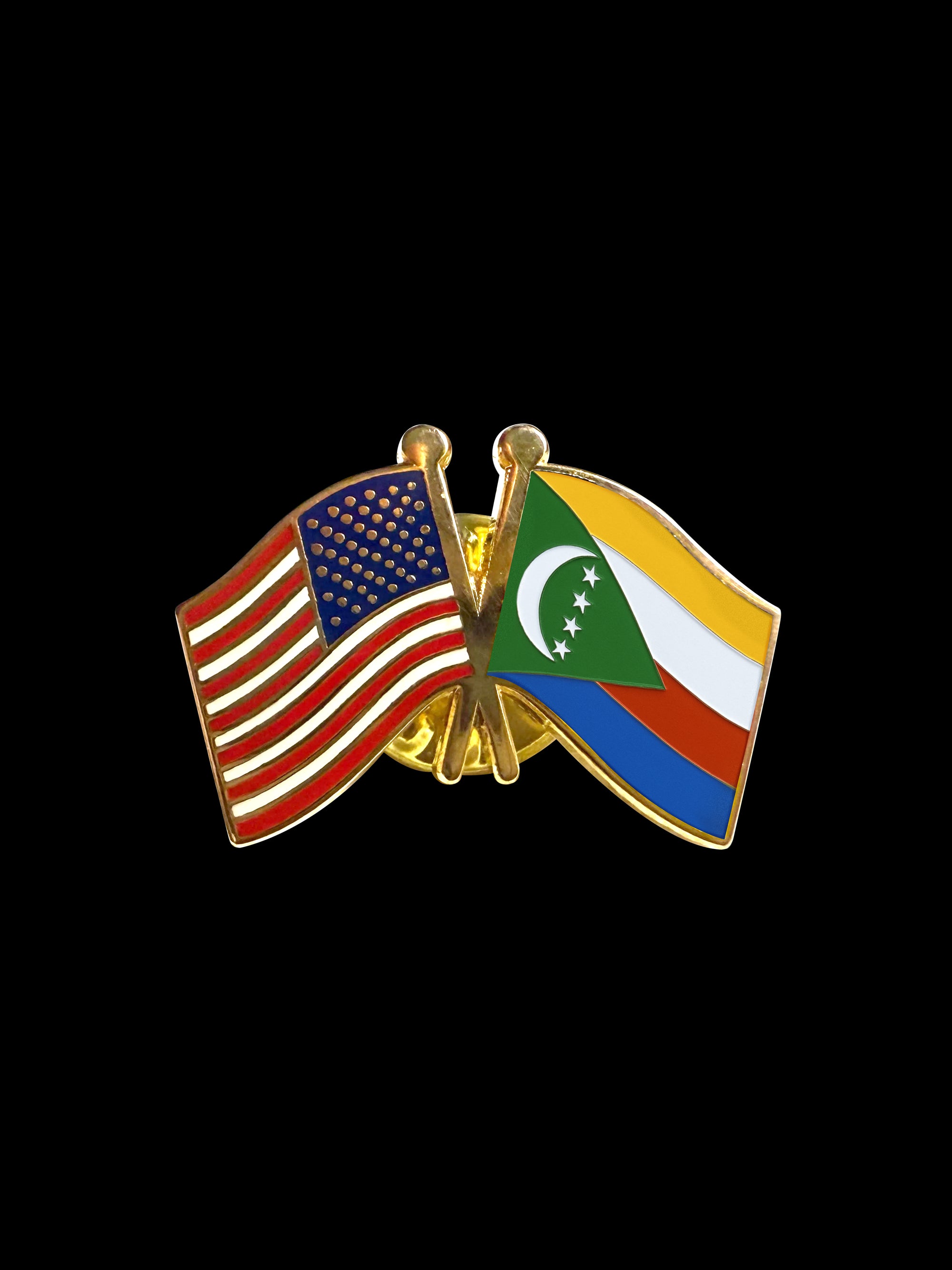 Comoros Friendship Lapel Pin