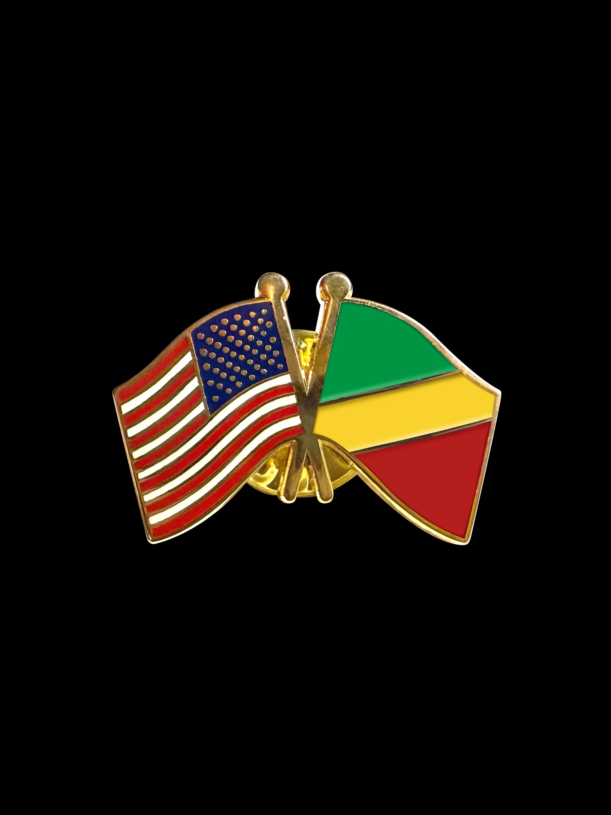 Congo, Republic of the Friendship Lapel Pin