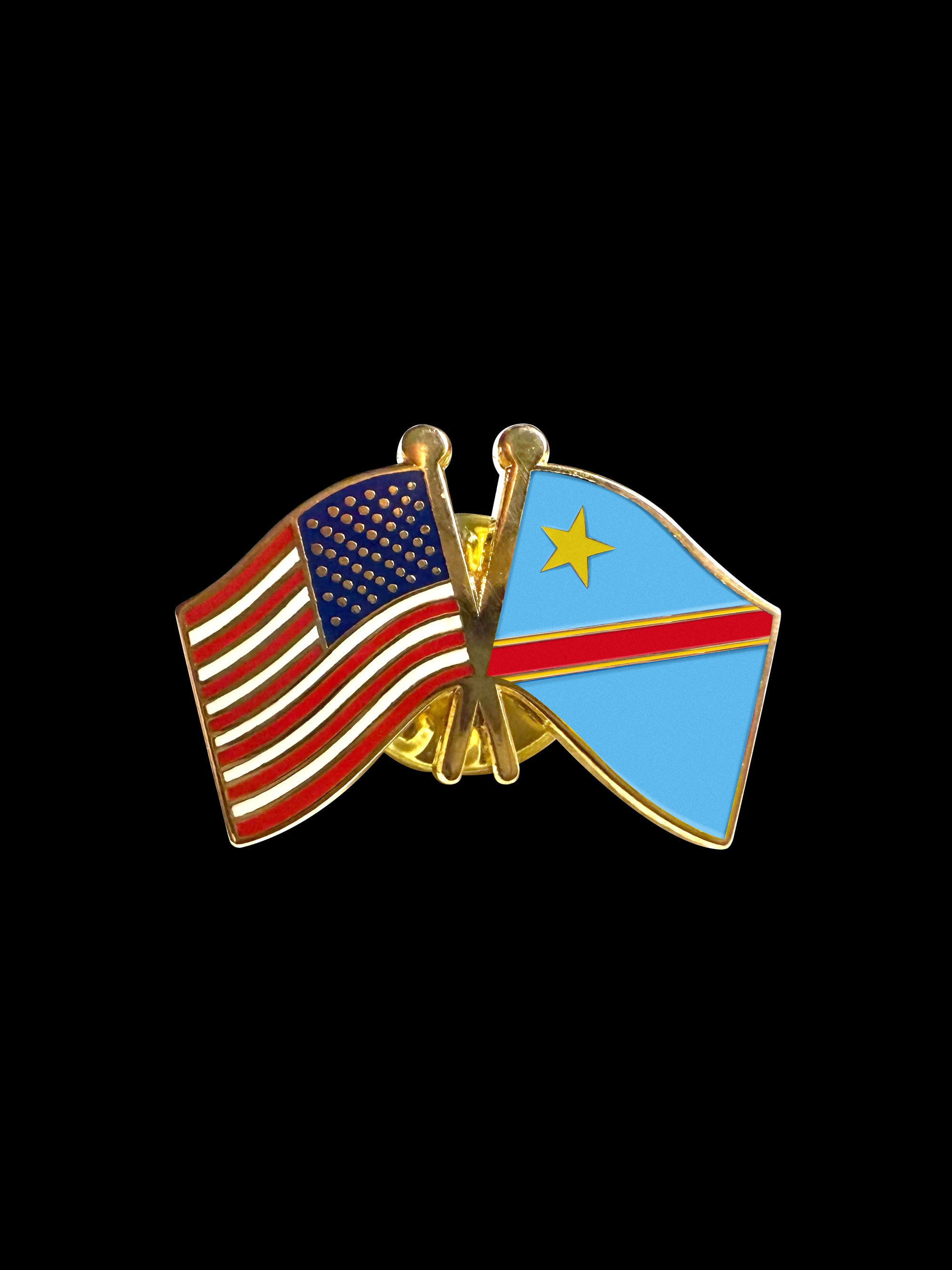 Congo, Democratic Republic of Friendship Lapel Pin