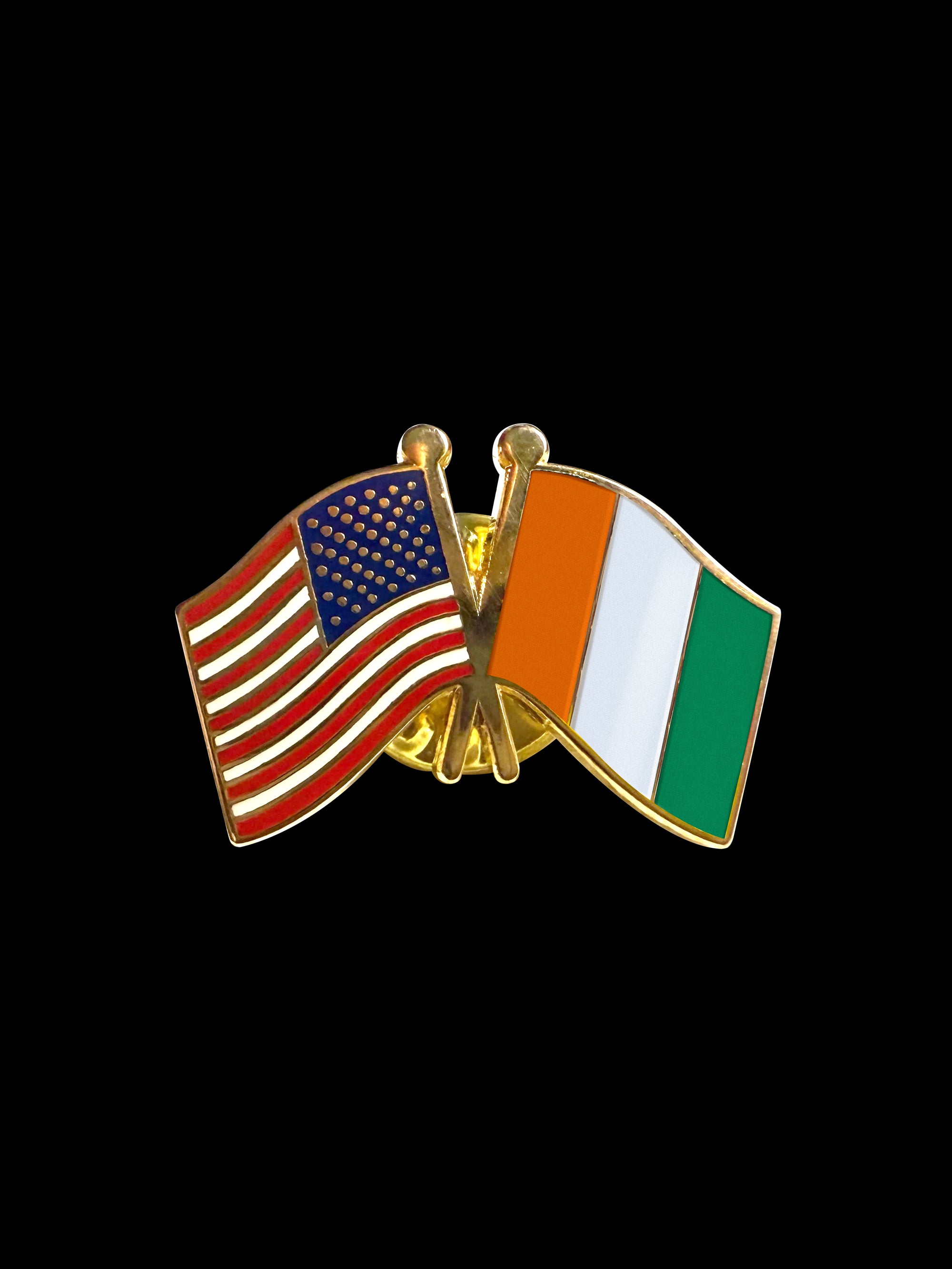 Cote D’Ivoire Friendship Lapel Pin