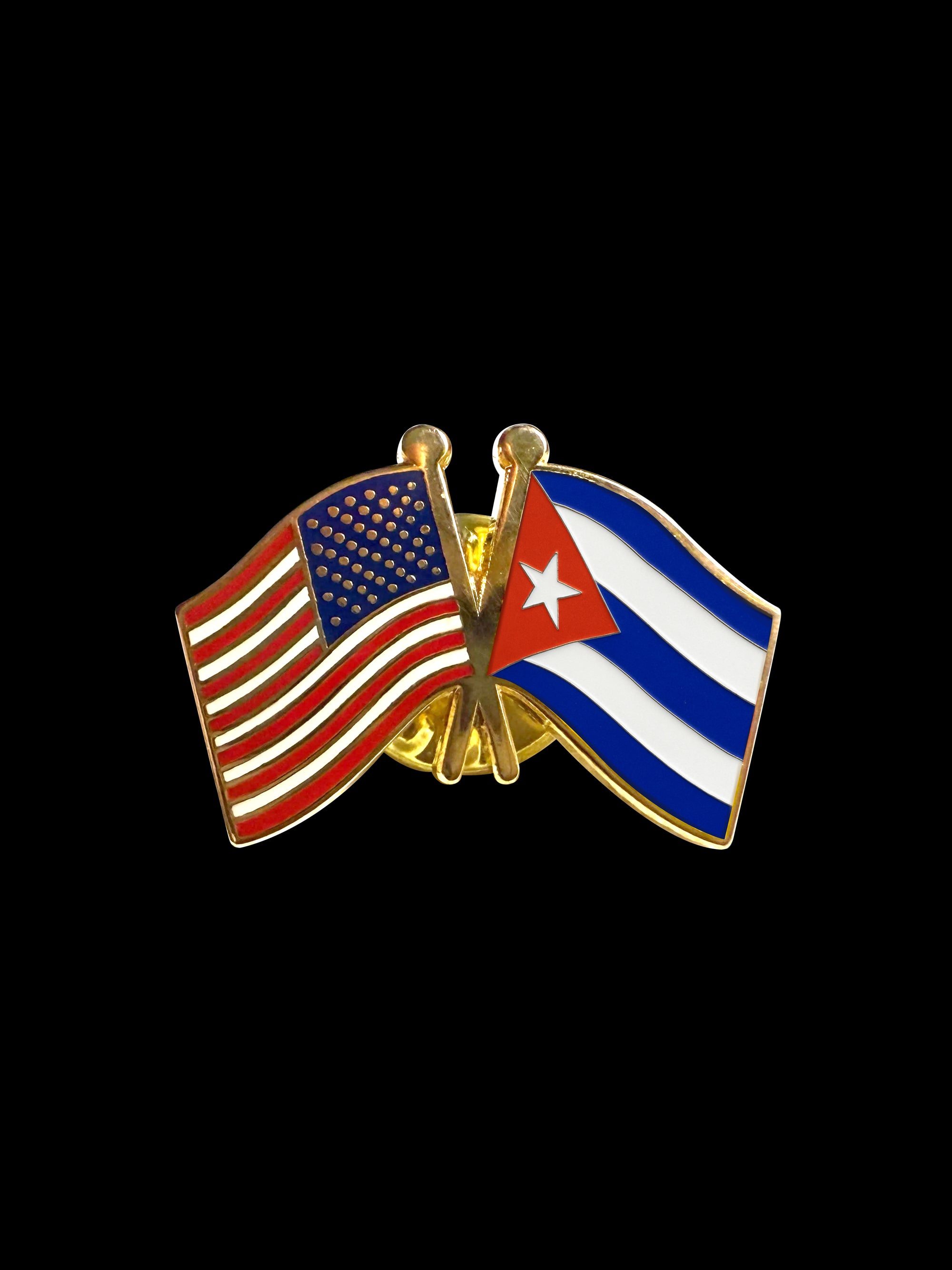 Cuba Friendship Lapel Pin