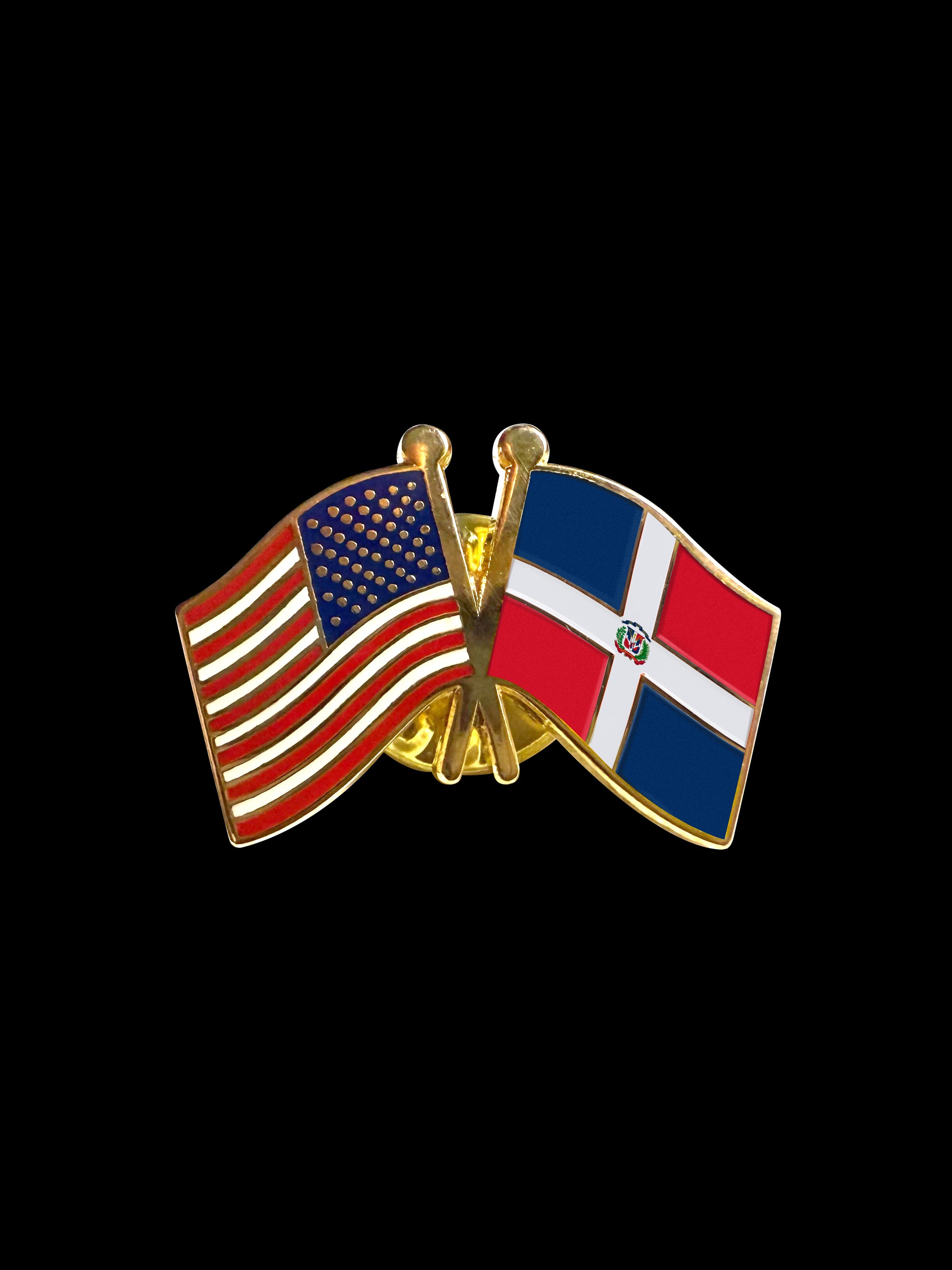 Dominican Republic Friendship Lapel Pin