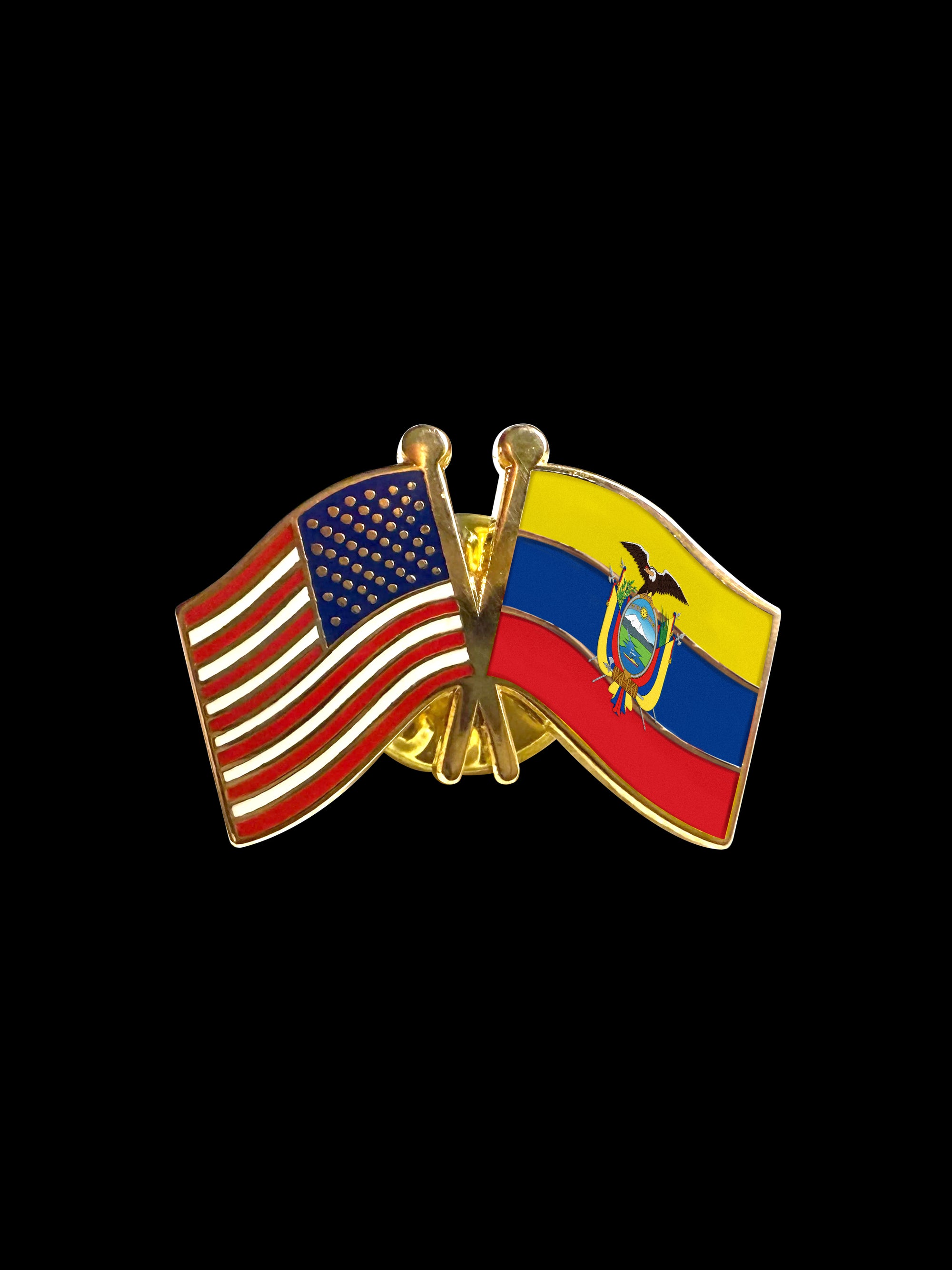 Ecuador Friendship Lapel Pin