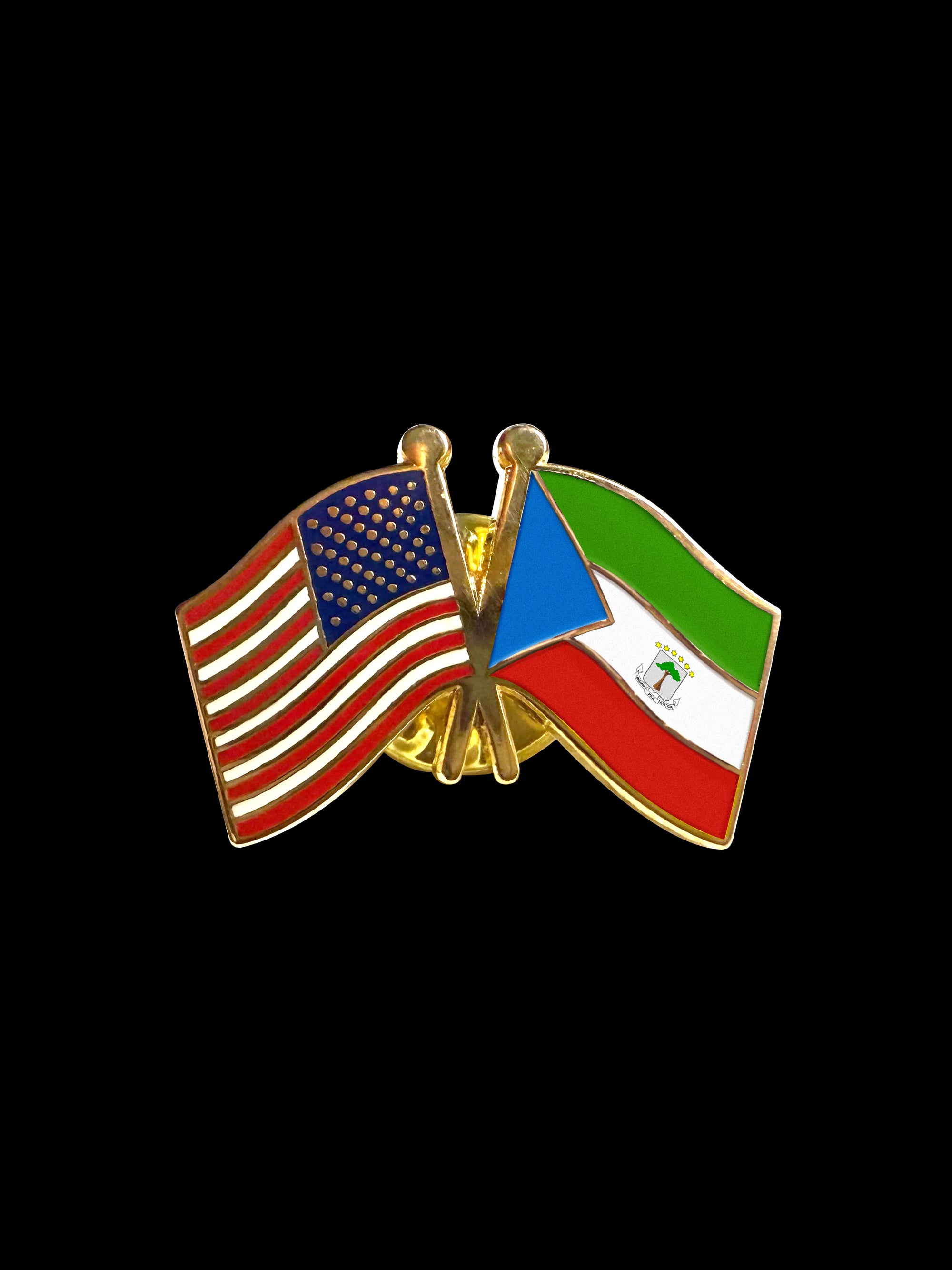 Equatorial Guinea Friendship Lapel Pin