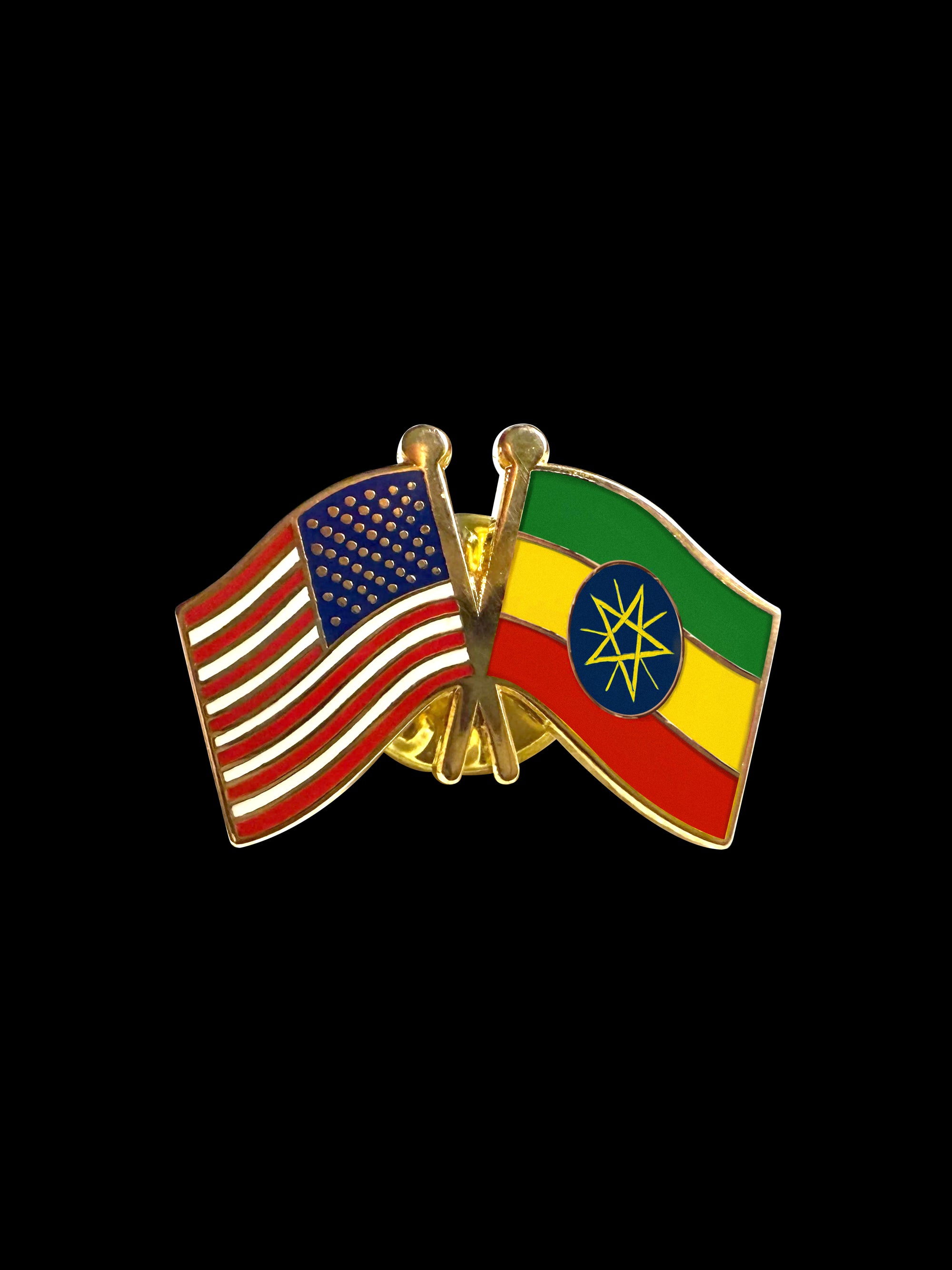 Ethiopia Friendship Lapel Pin