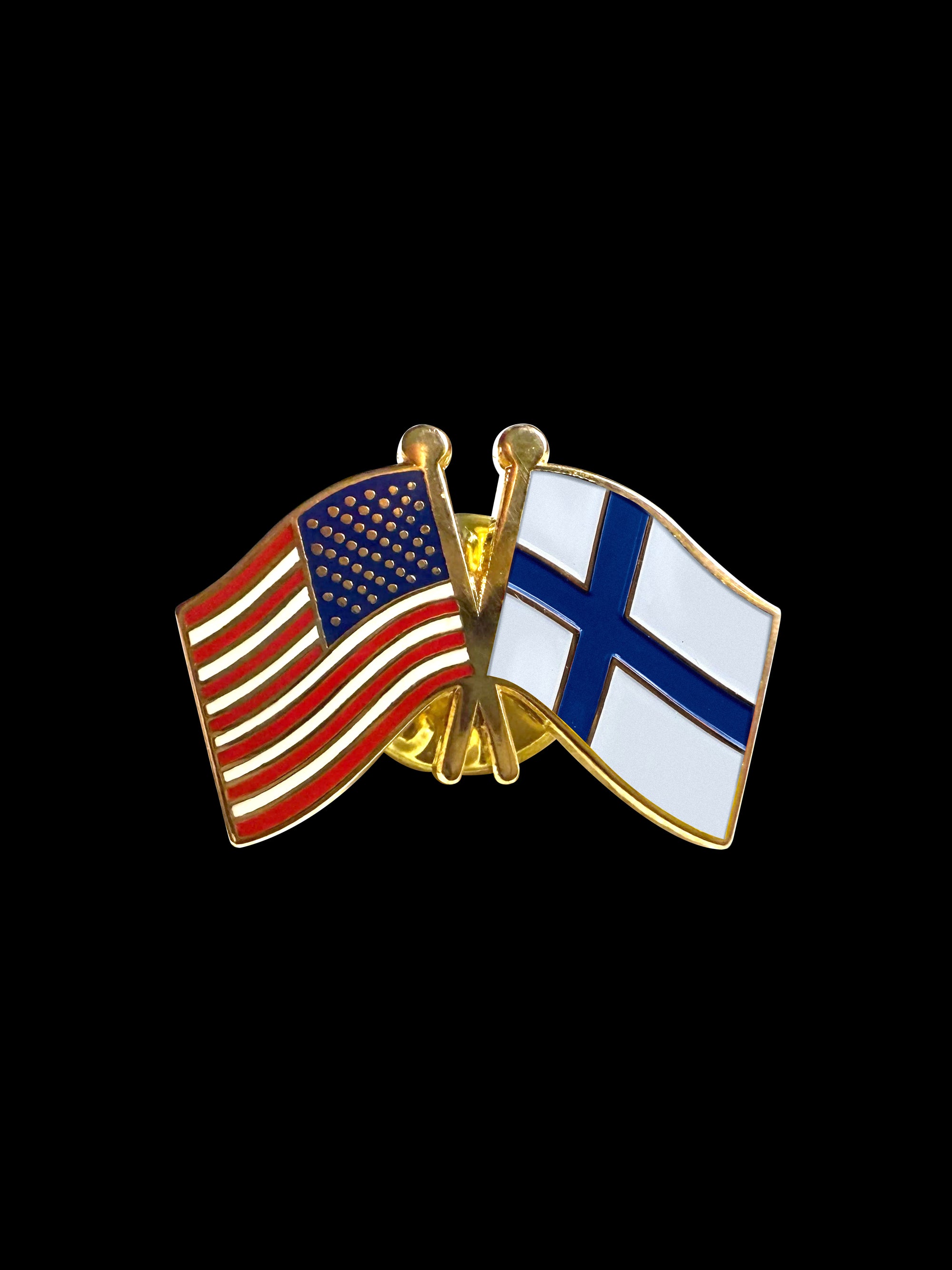 Finland Friendship Lapel Pin