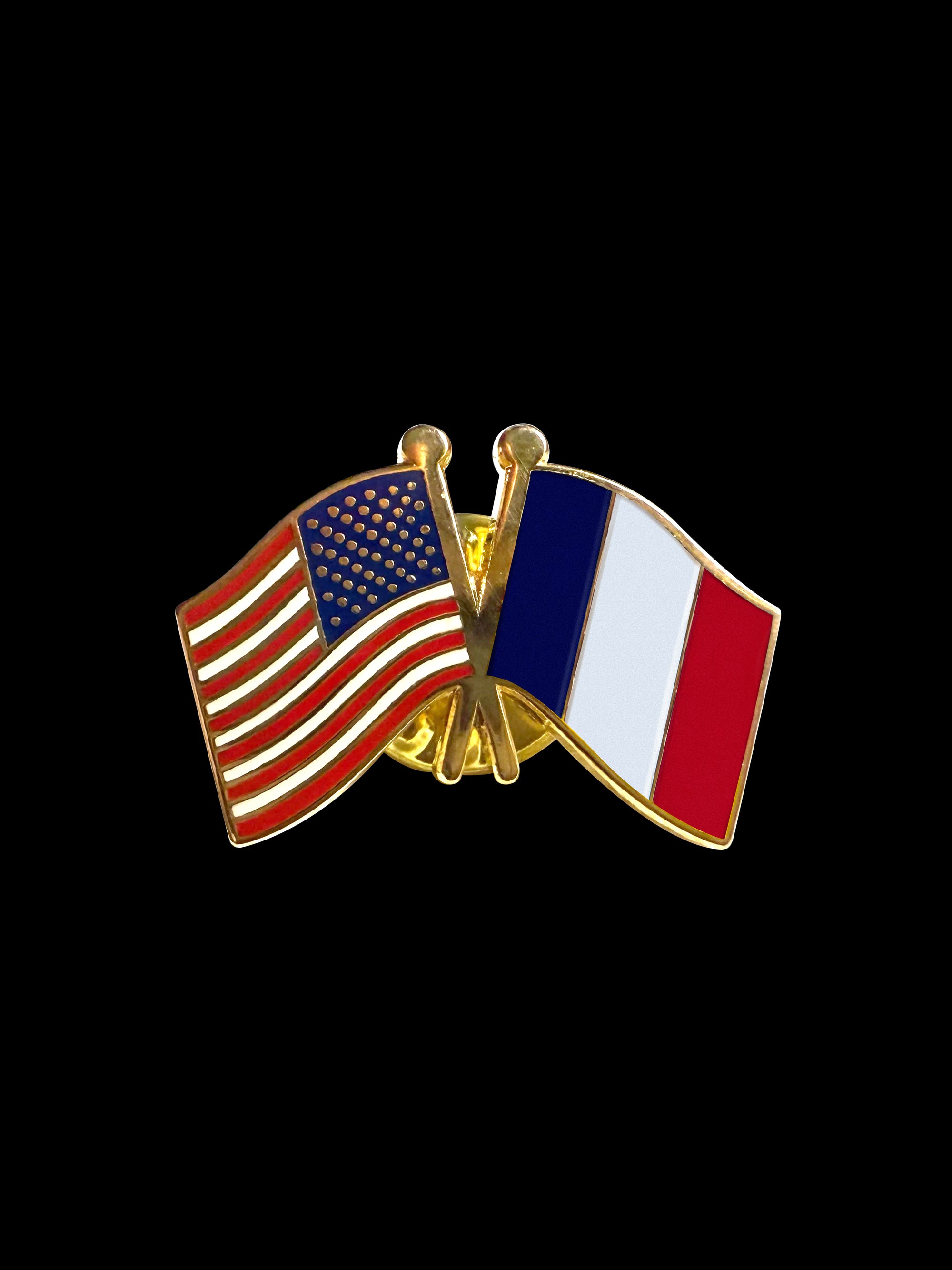 France Friendship Lapel Pin