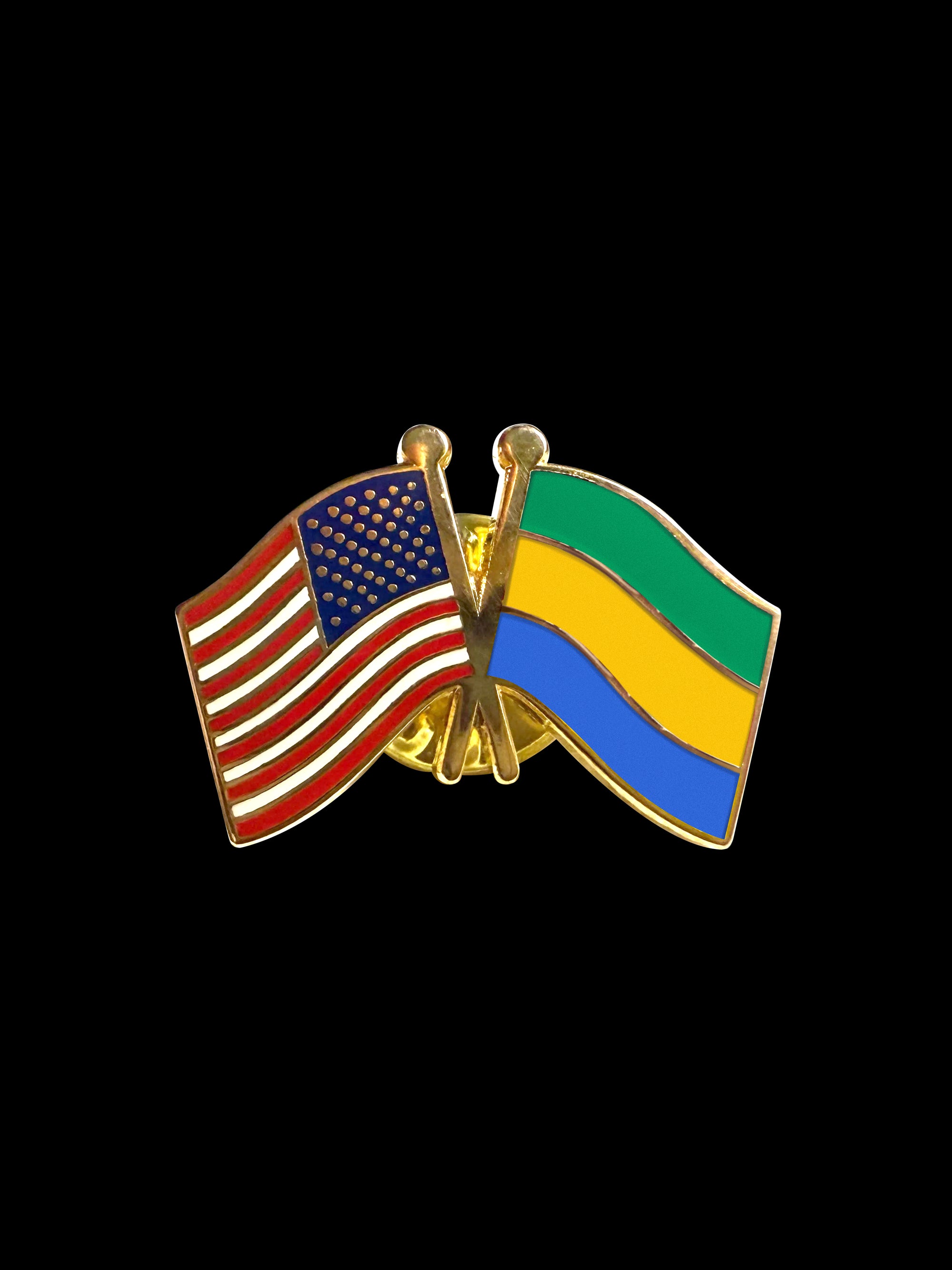 Gabon Friendship Lapel Pin