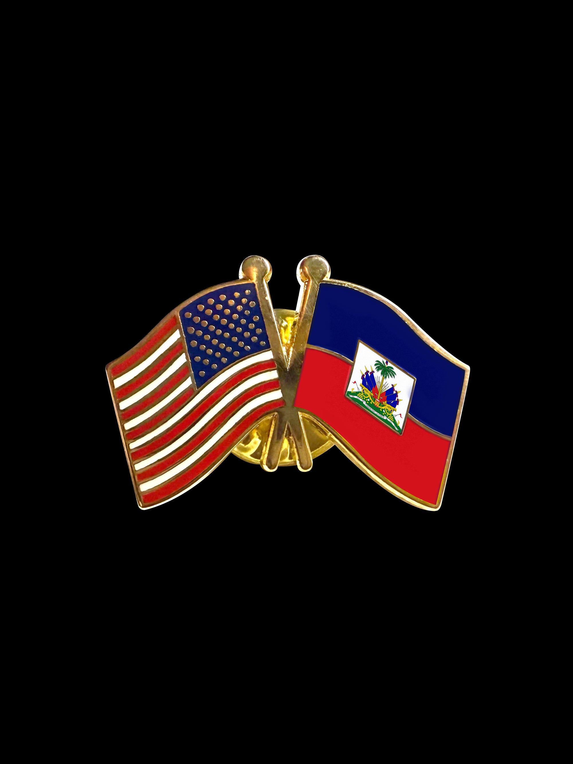 Haiti Friendship Lapel Pin
