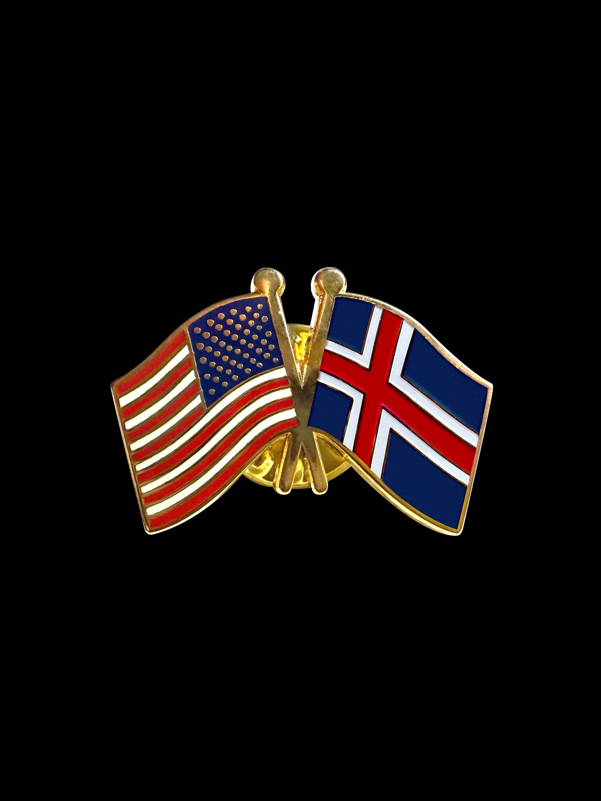 Iceland Friendship Lapel Pin