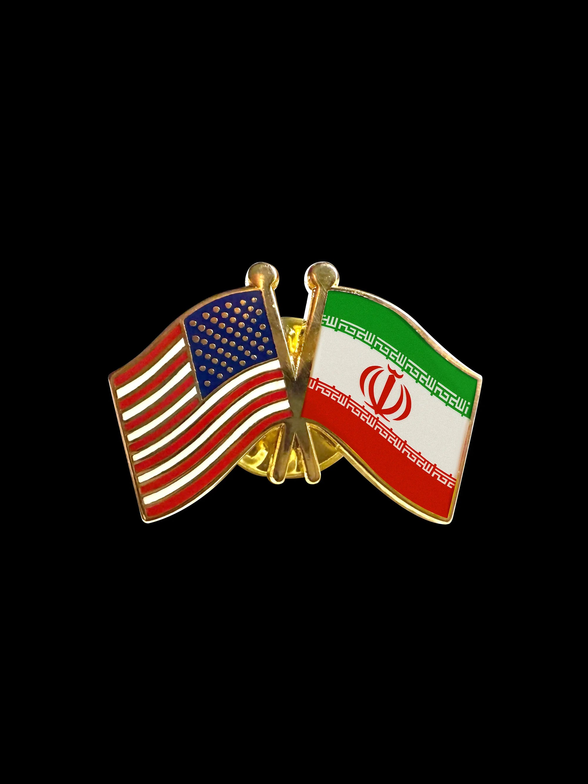 Iran Friendship Lapel Pin