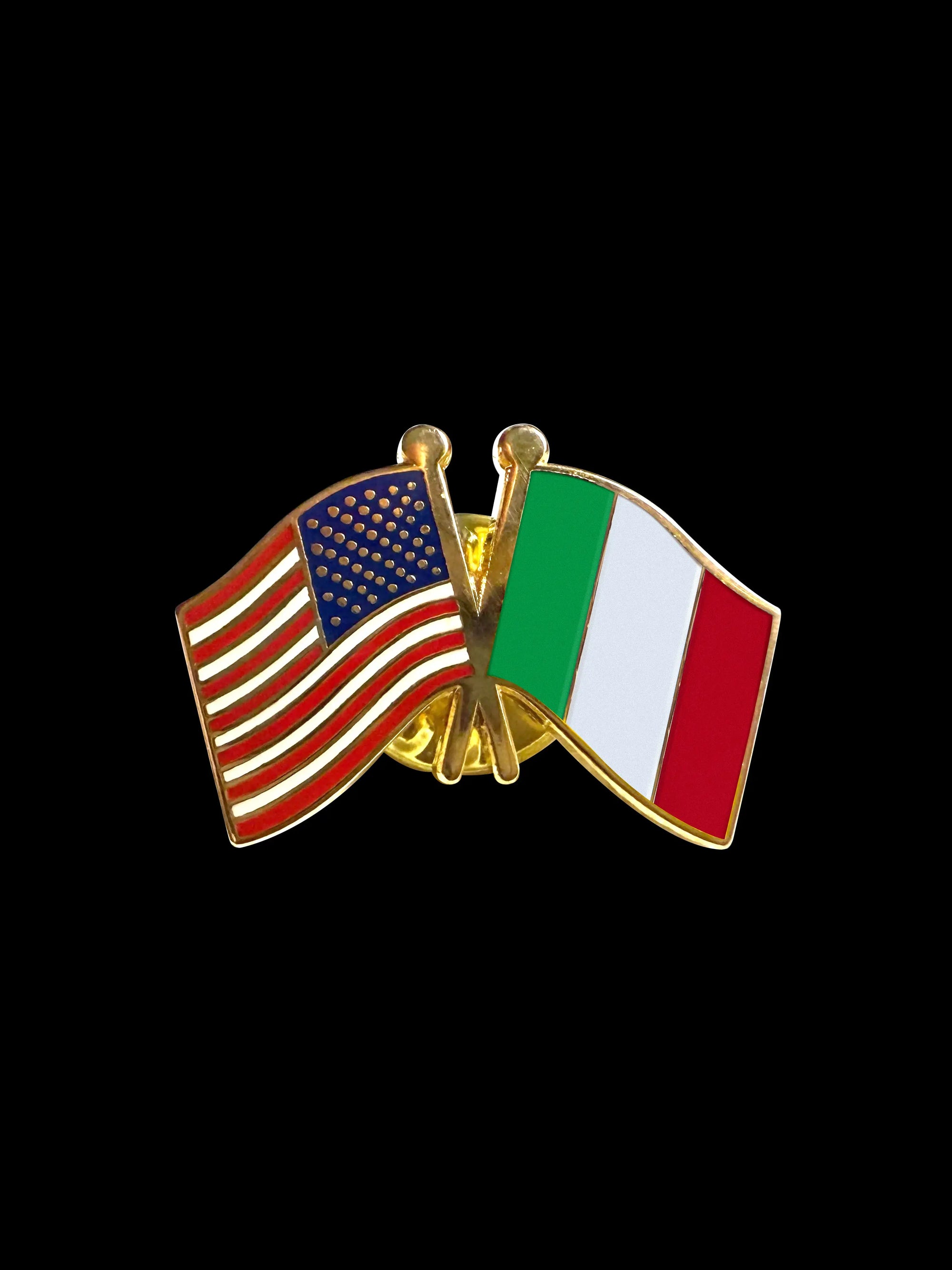 Italy Friendship Lapel Pin
