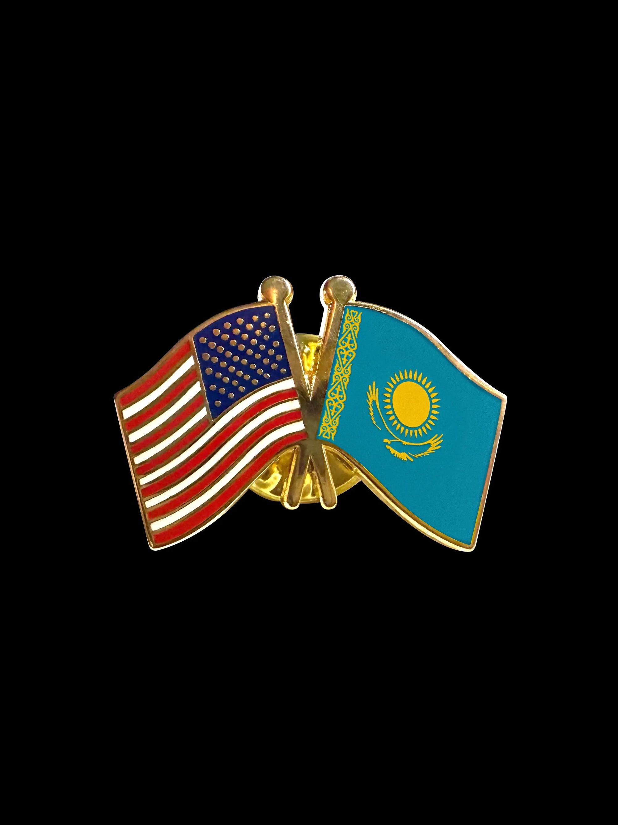 Kazakhstan Friendship Lapel Pin