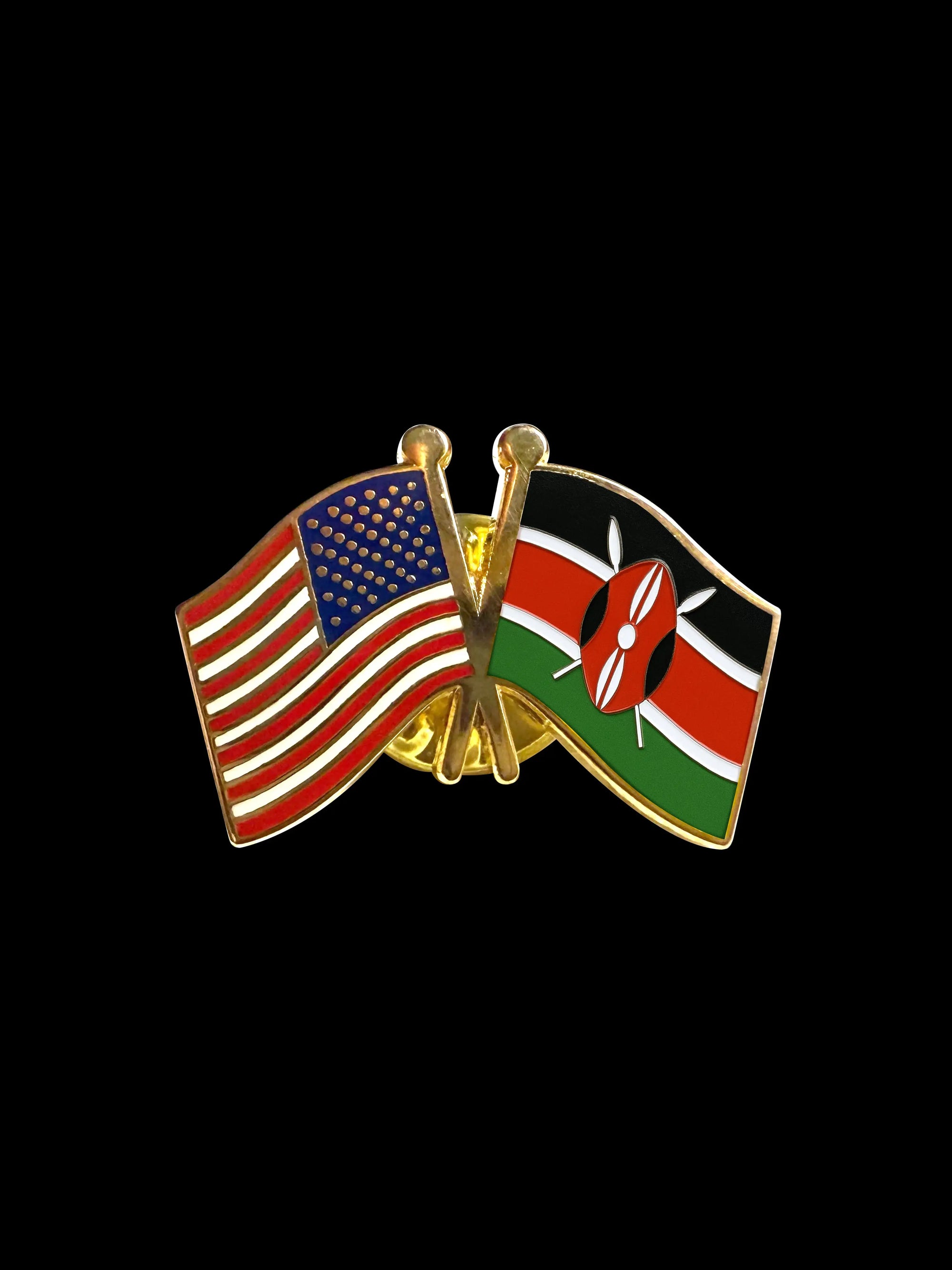 Kenya Friendship Lapel Pin