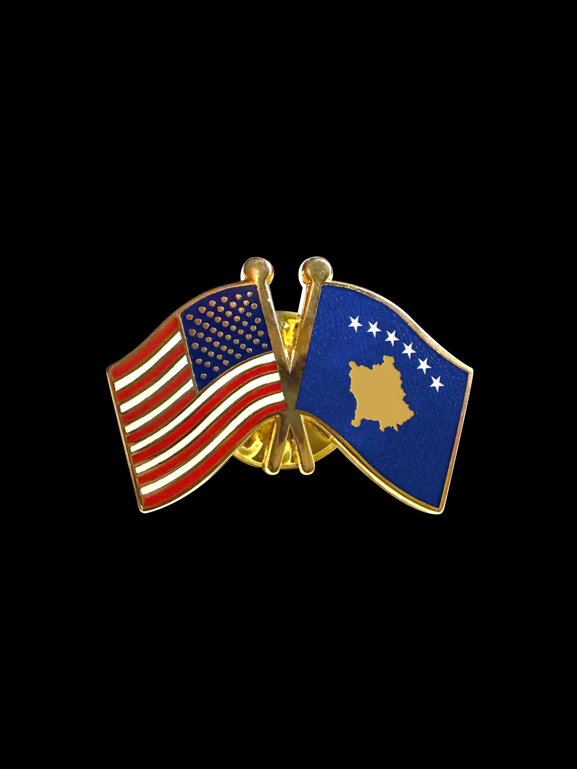 Kosovo Friendship Lapel Pin