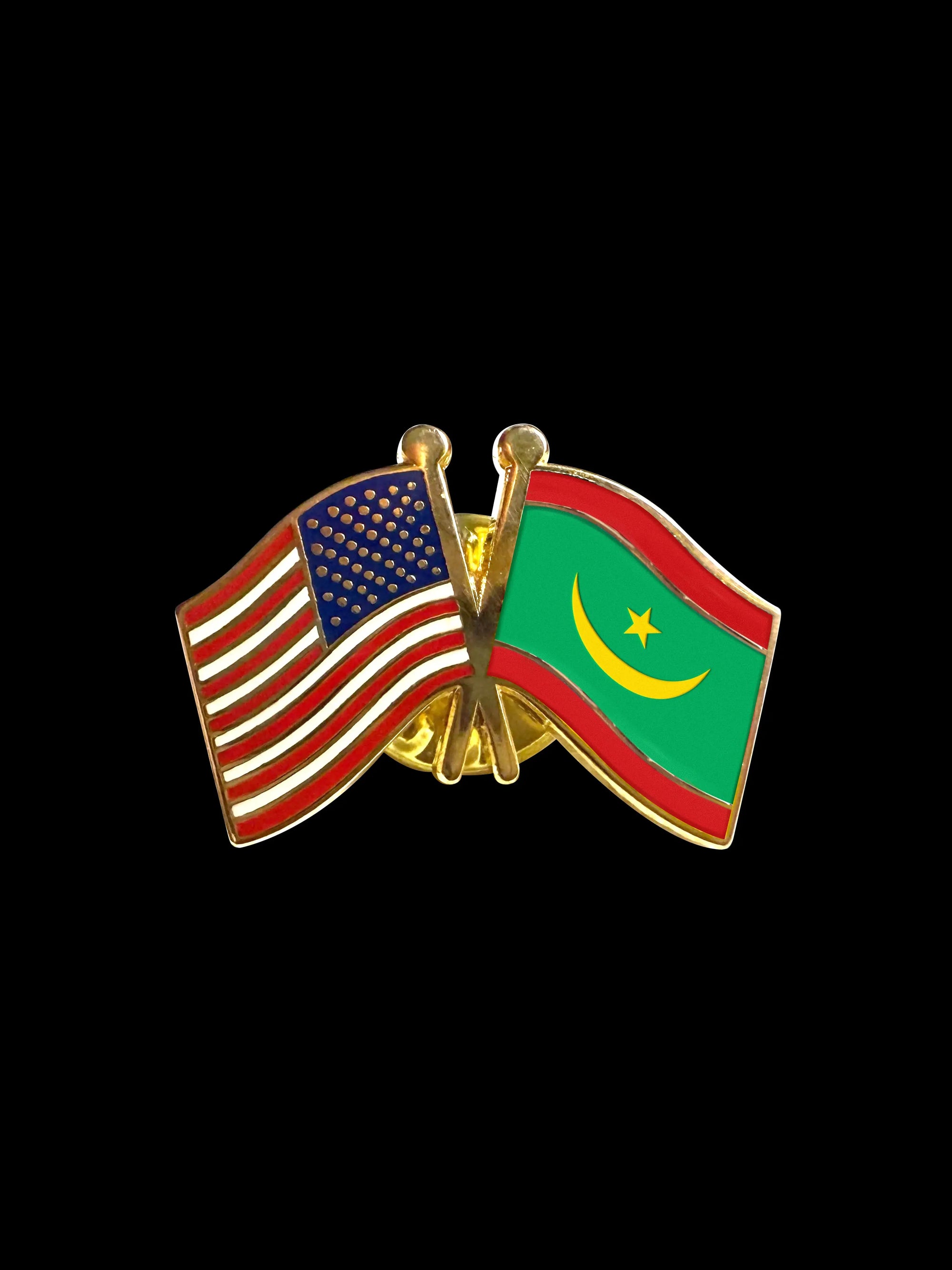 Mauritania Friendship Lapel Pin
