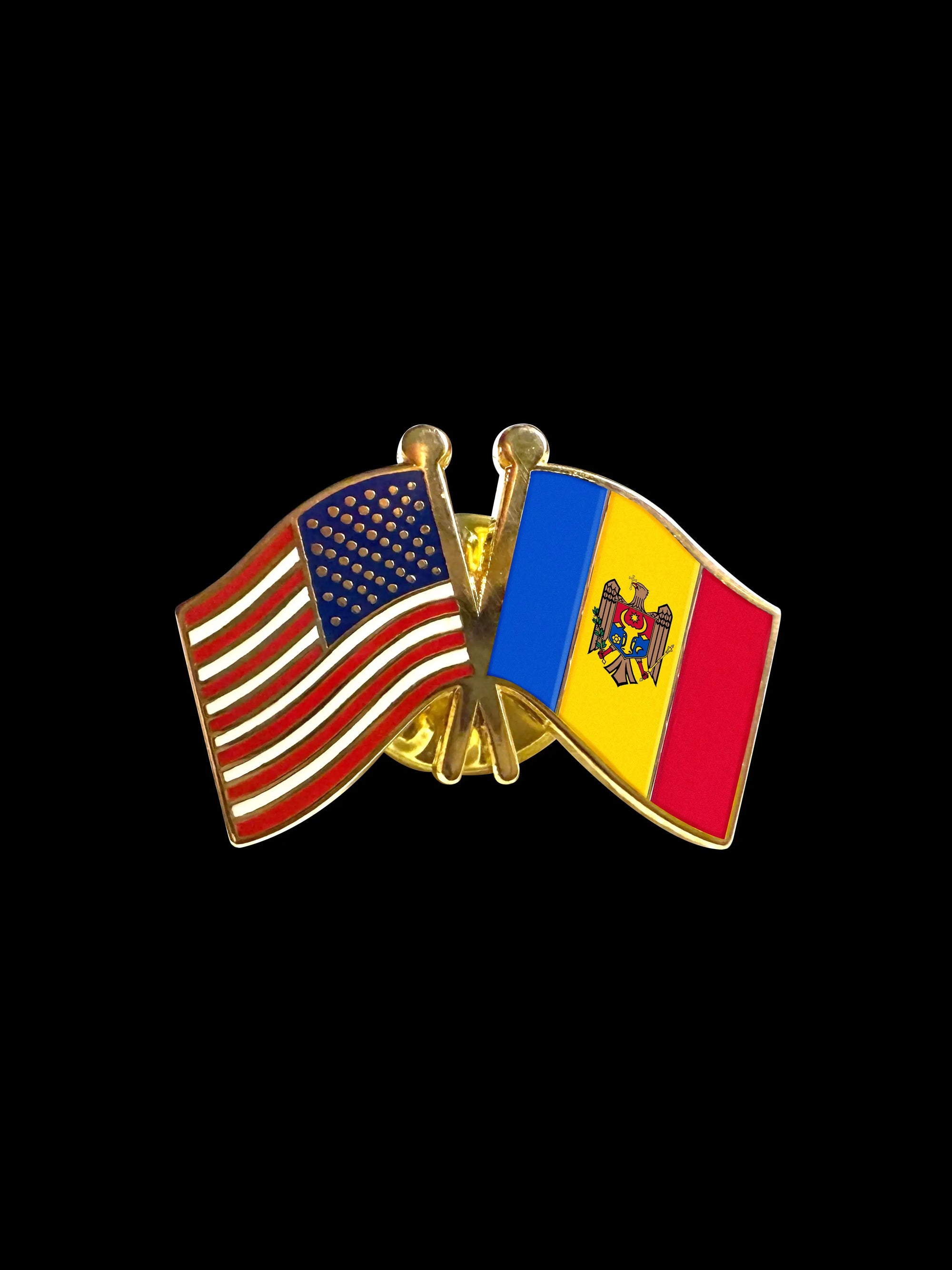 Moldova Friendship Lapel Pin