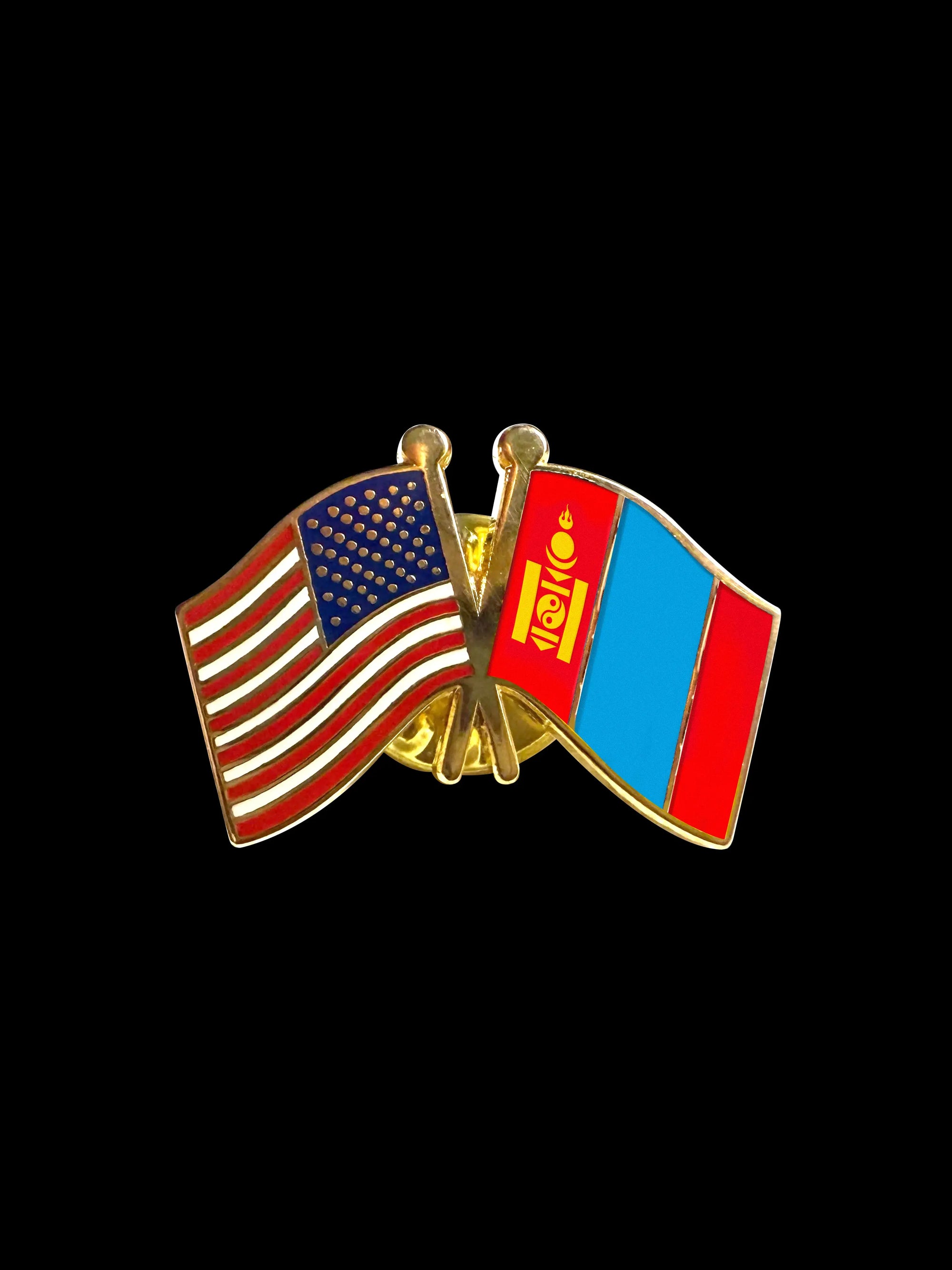 Mongolia Friendship Lapel Pin