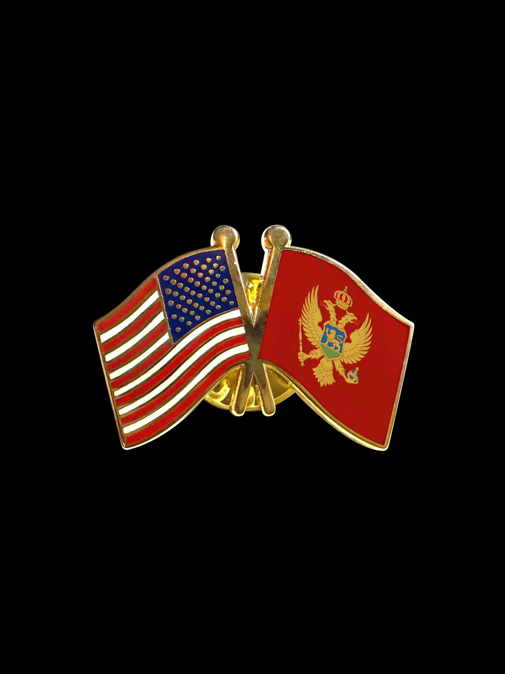 Montenegro Friendship Lapel Pin