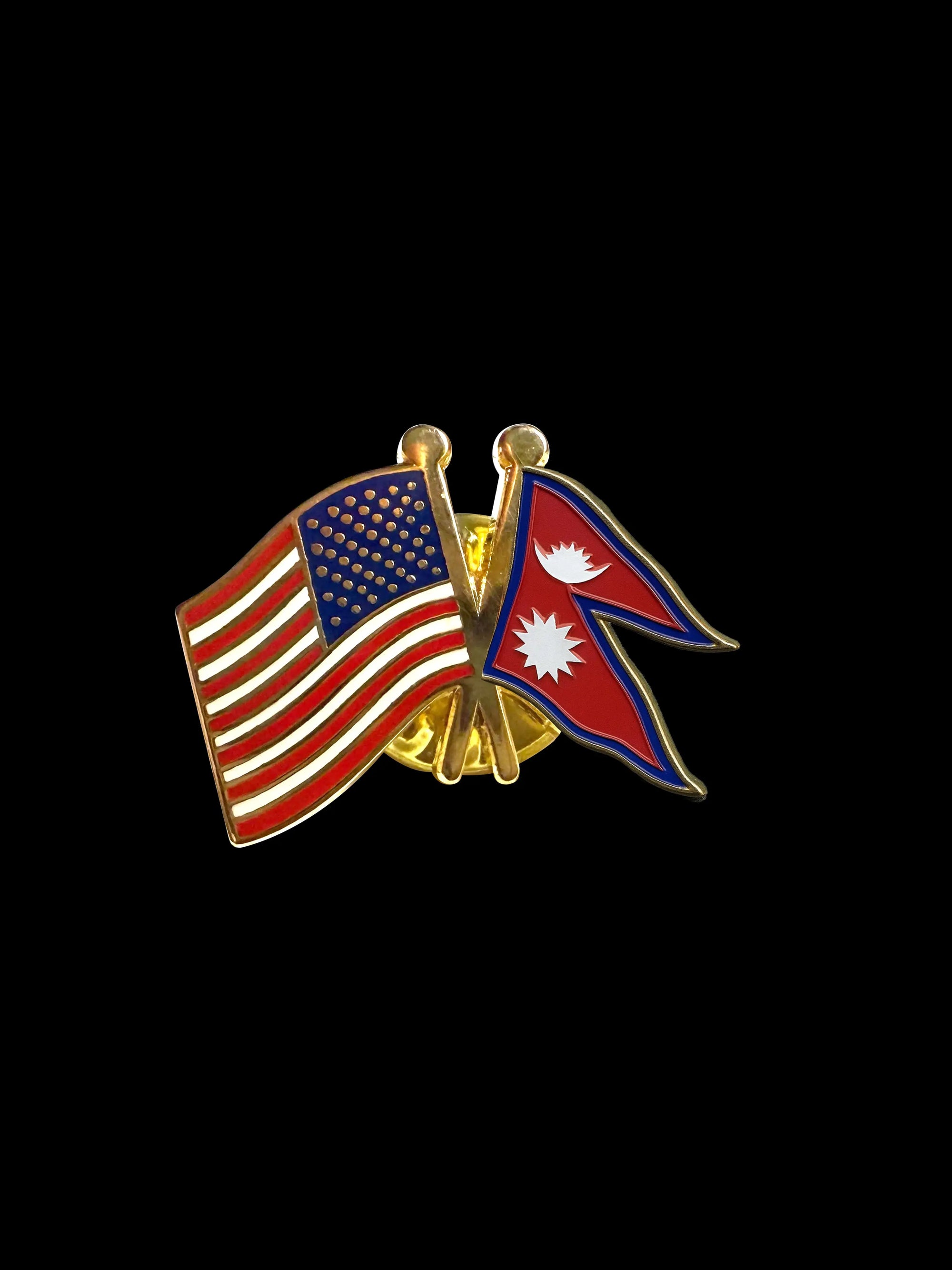 Nepal Friendship Lapel Pin