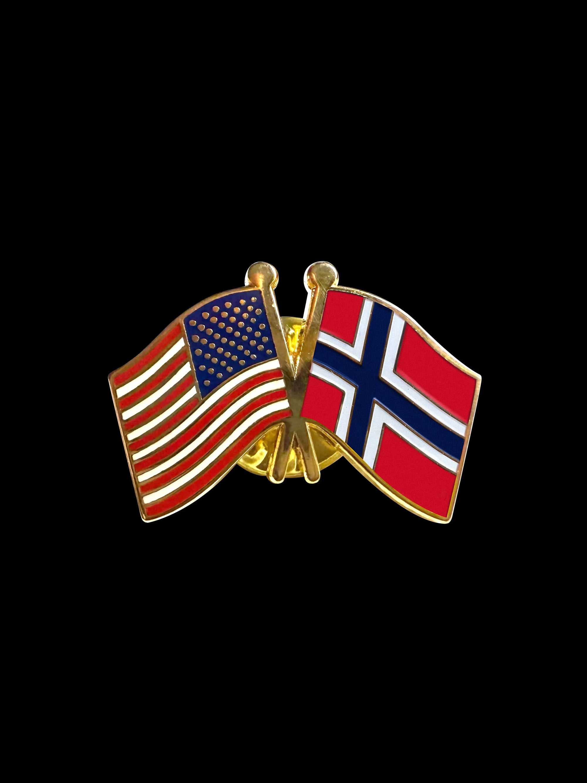 Norway Friendship Lapel Pin