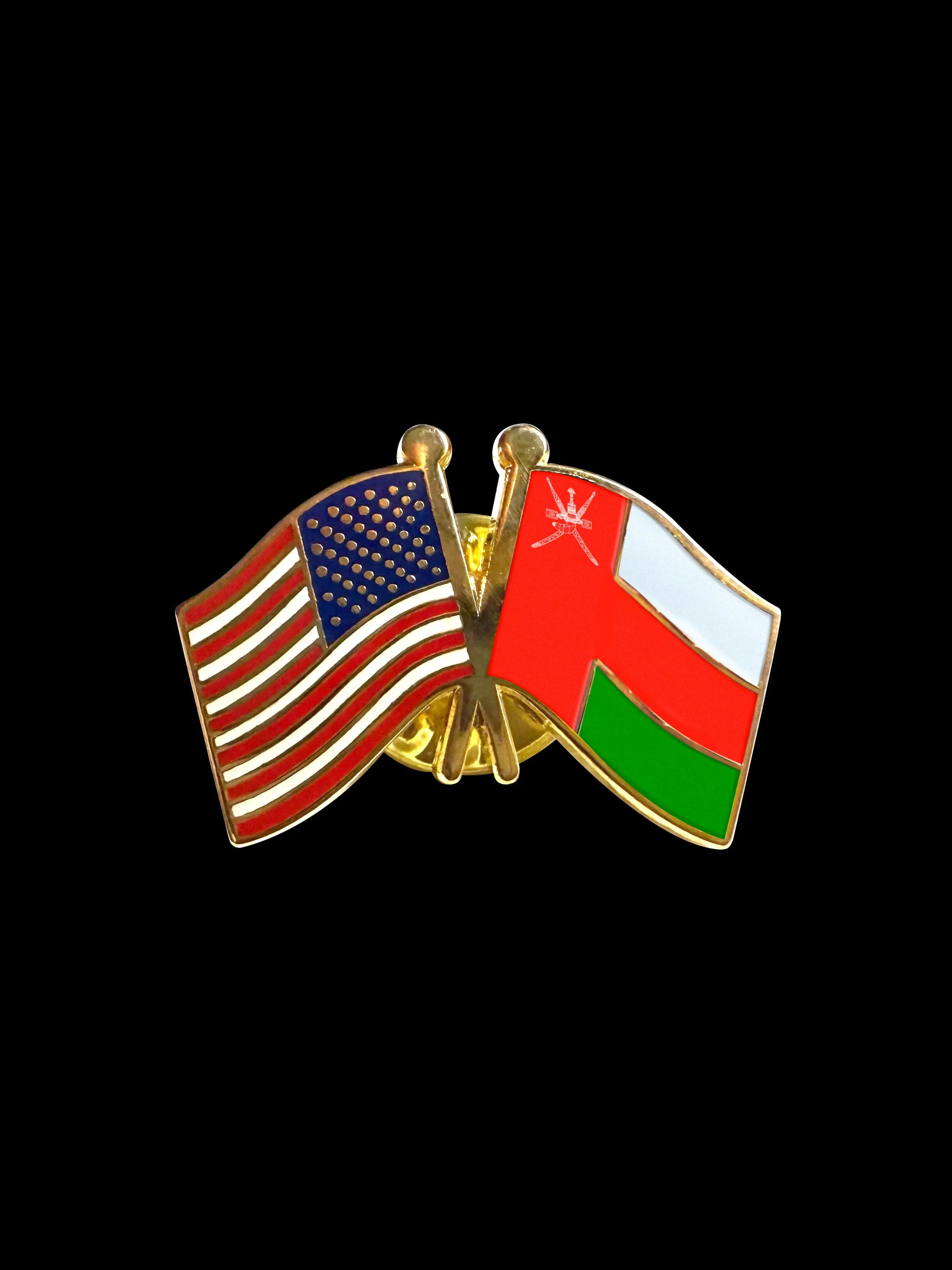 Oman Friendship Lapel Pin
