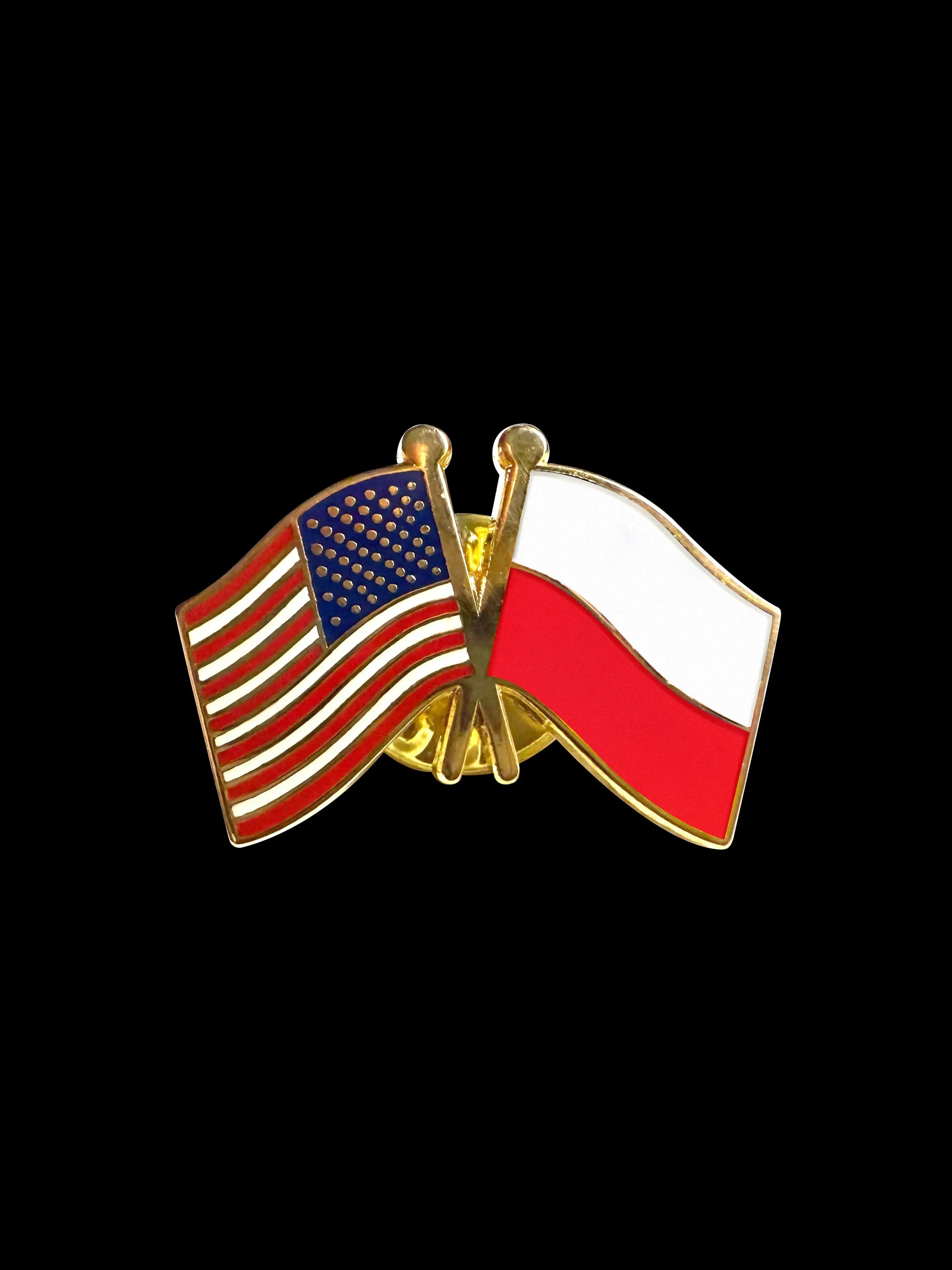 Poland Friendship Lapel Pin