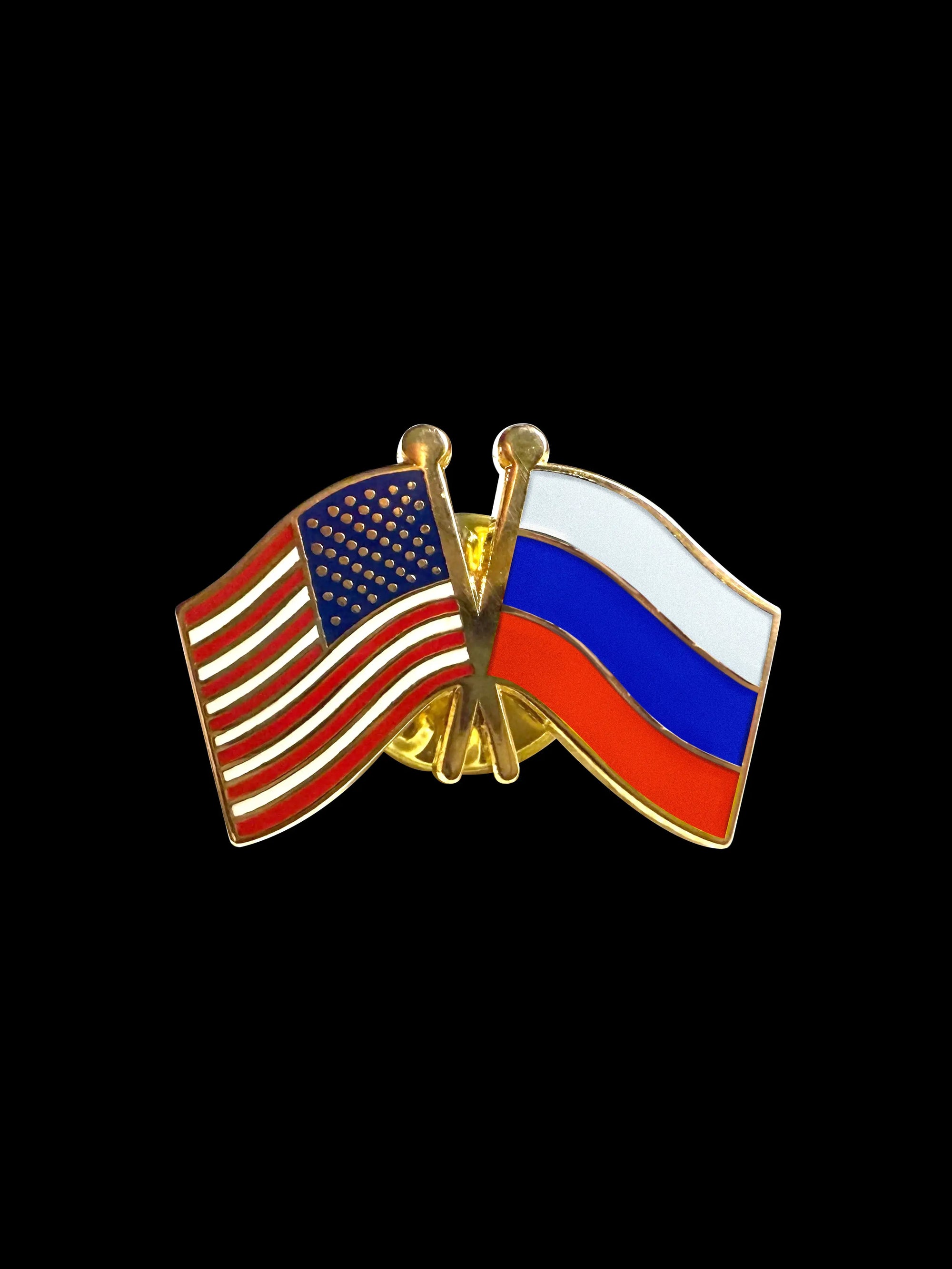 Russia Friendship Lapel Pin