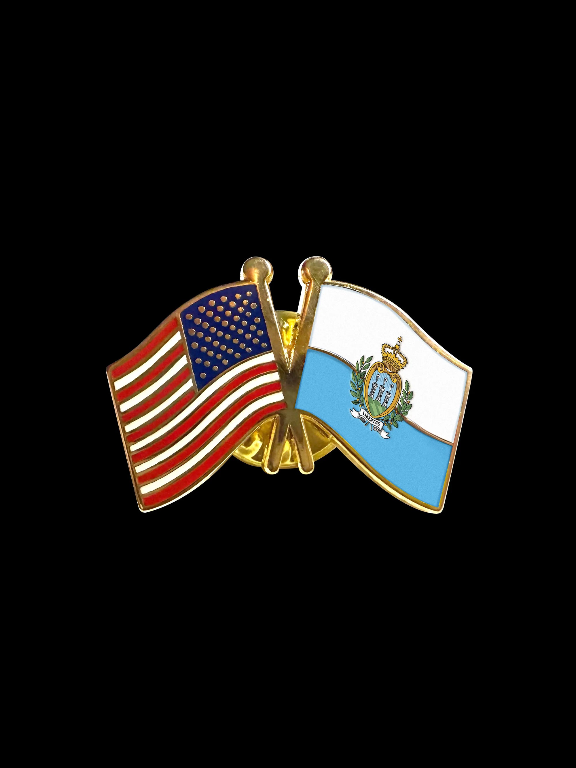 San Marino Friendship Lapel Pin