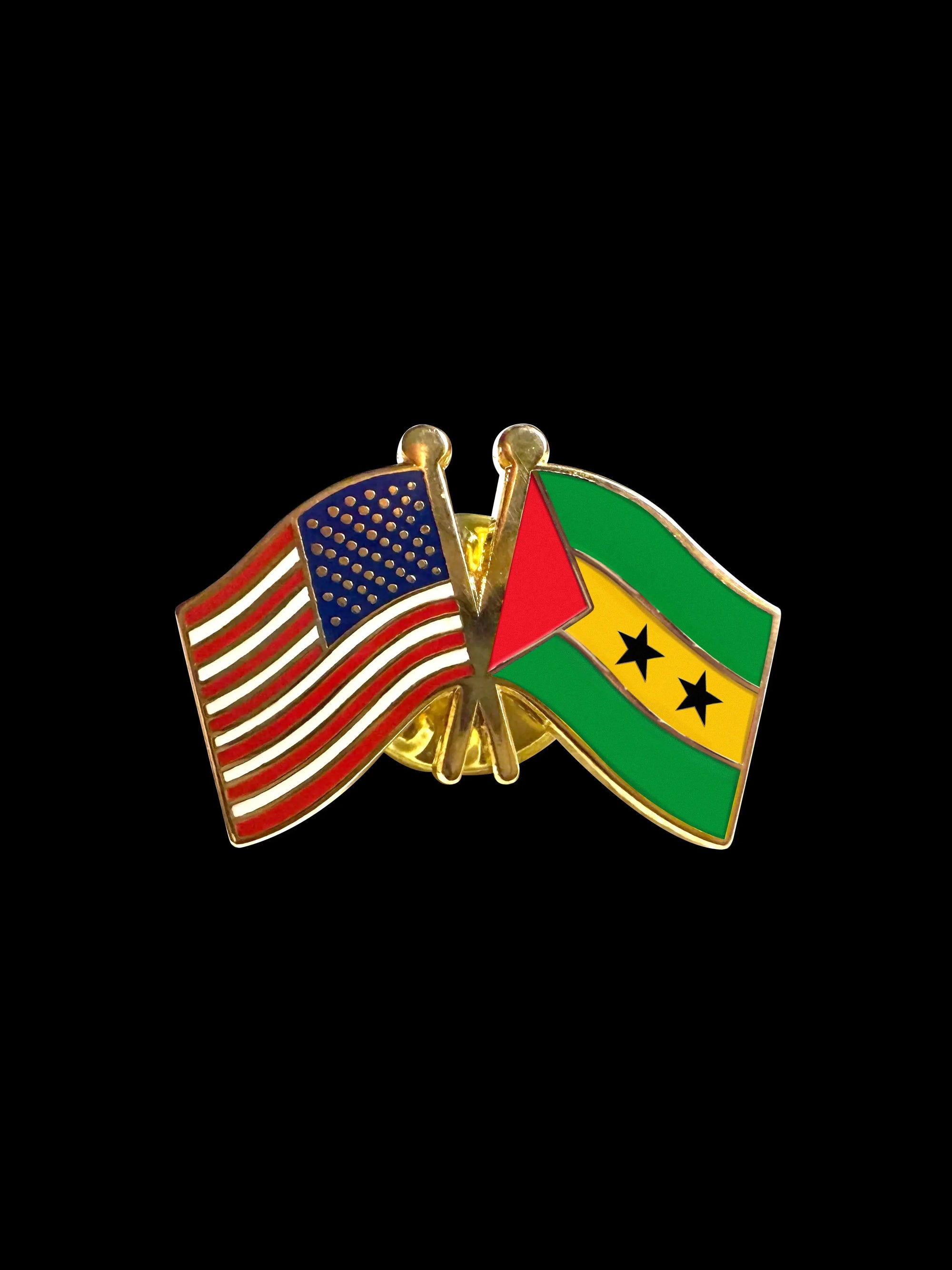 Sao Tome and Principe Friendship Lapel Pin