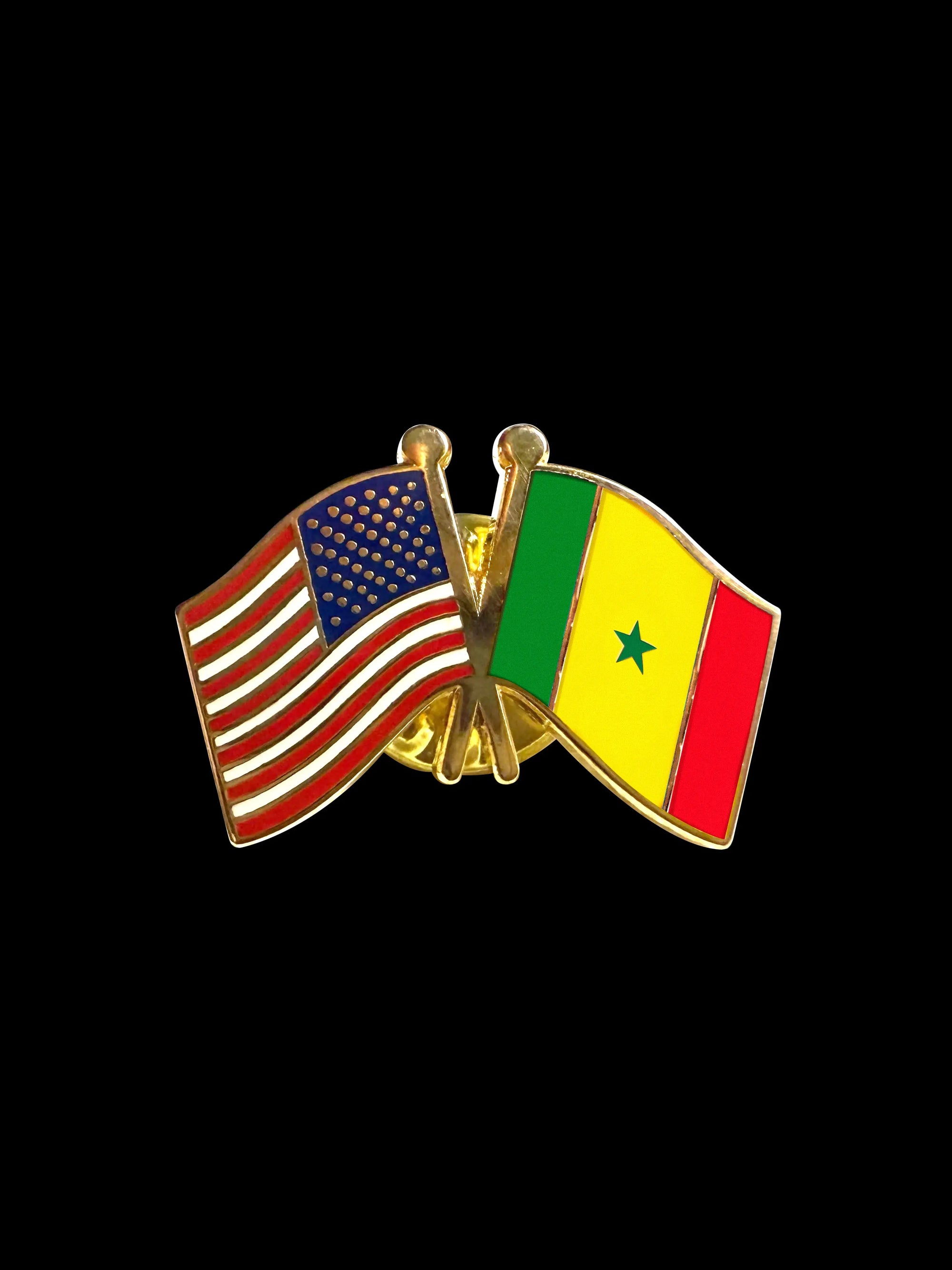 Senegal Friendship Lapel Pin