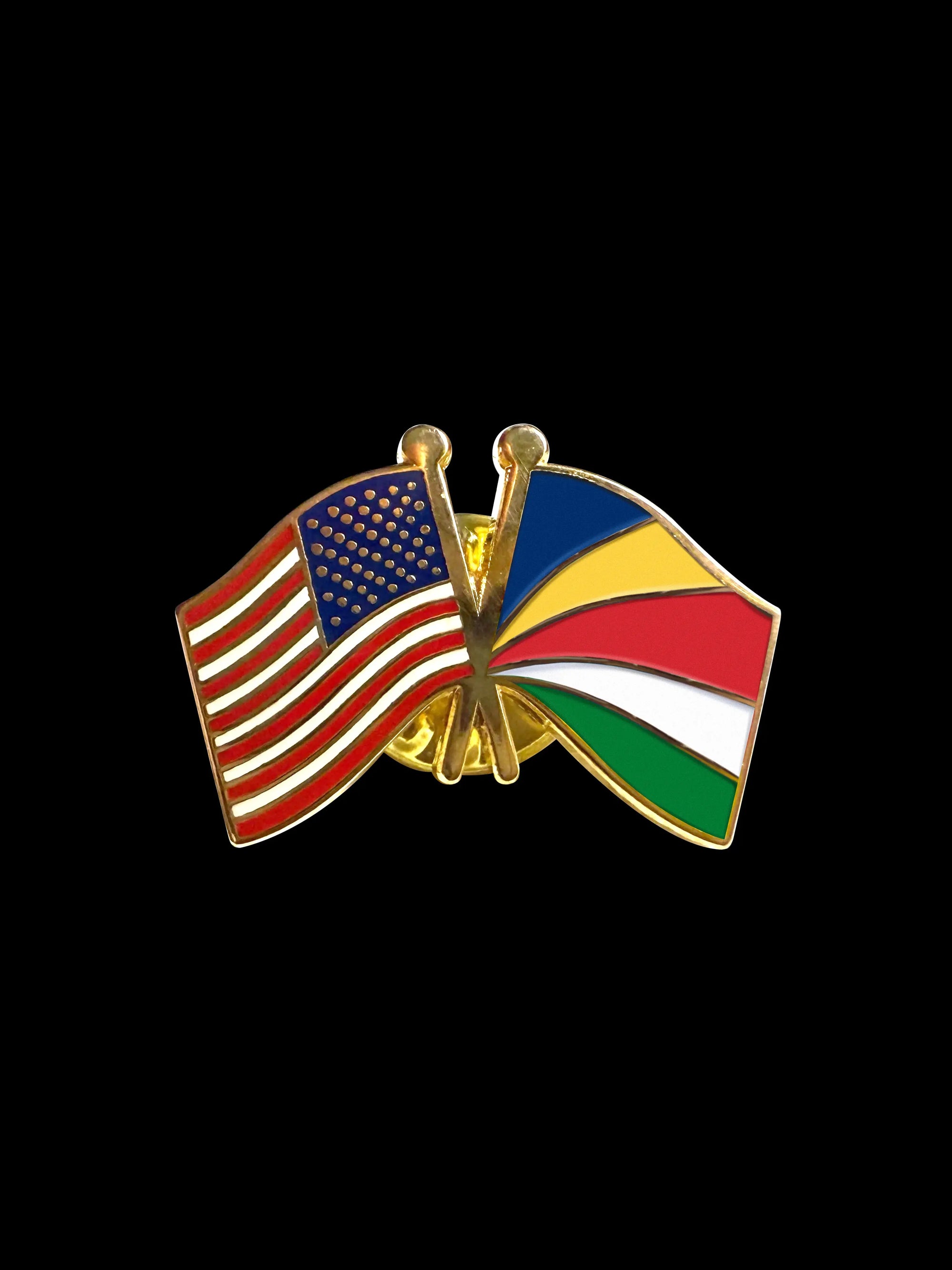 Seychelles Friendship Lapel Pin