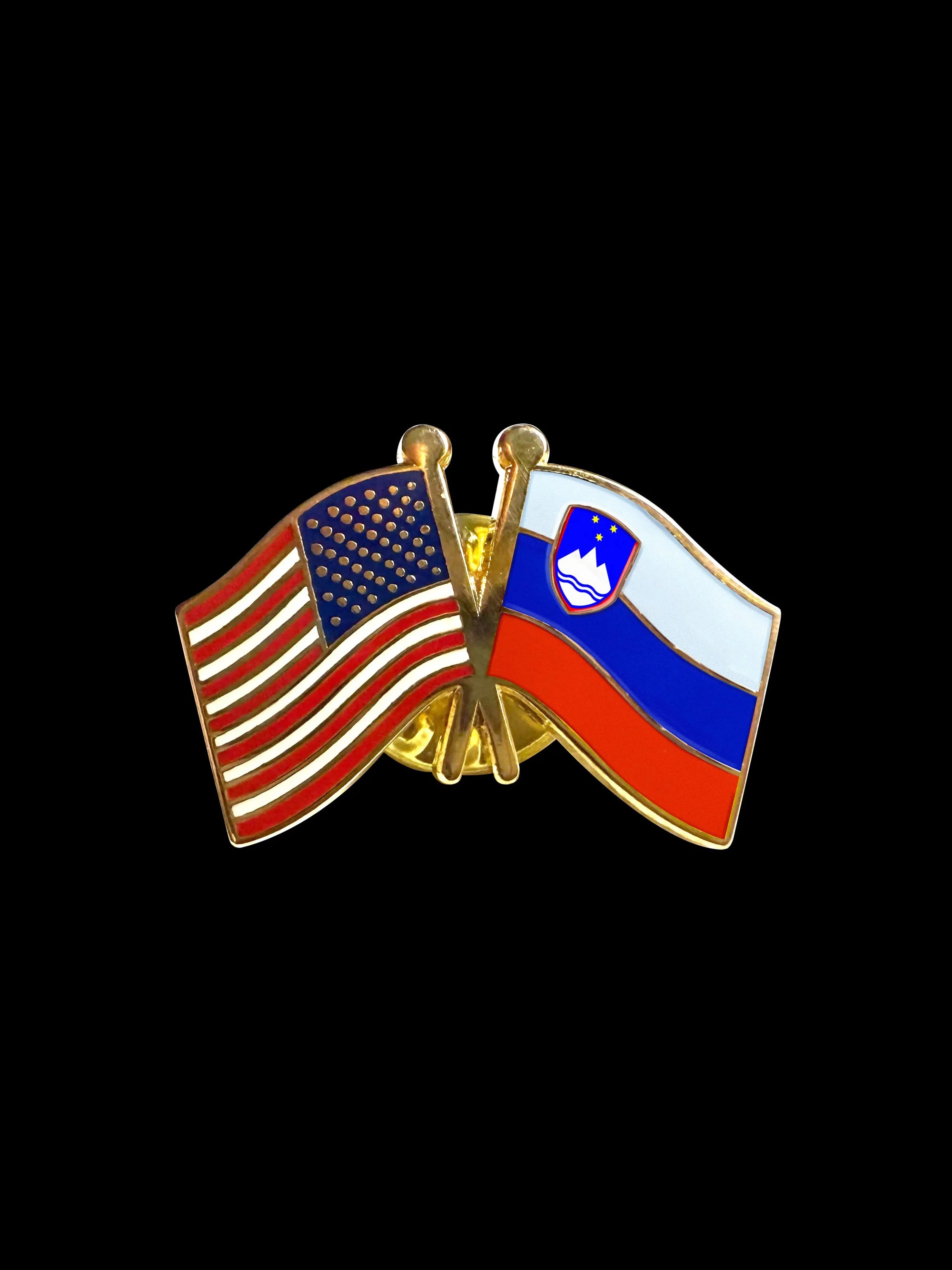 Slovenia Friendship Lapel Pin
