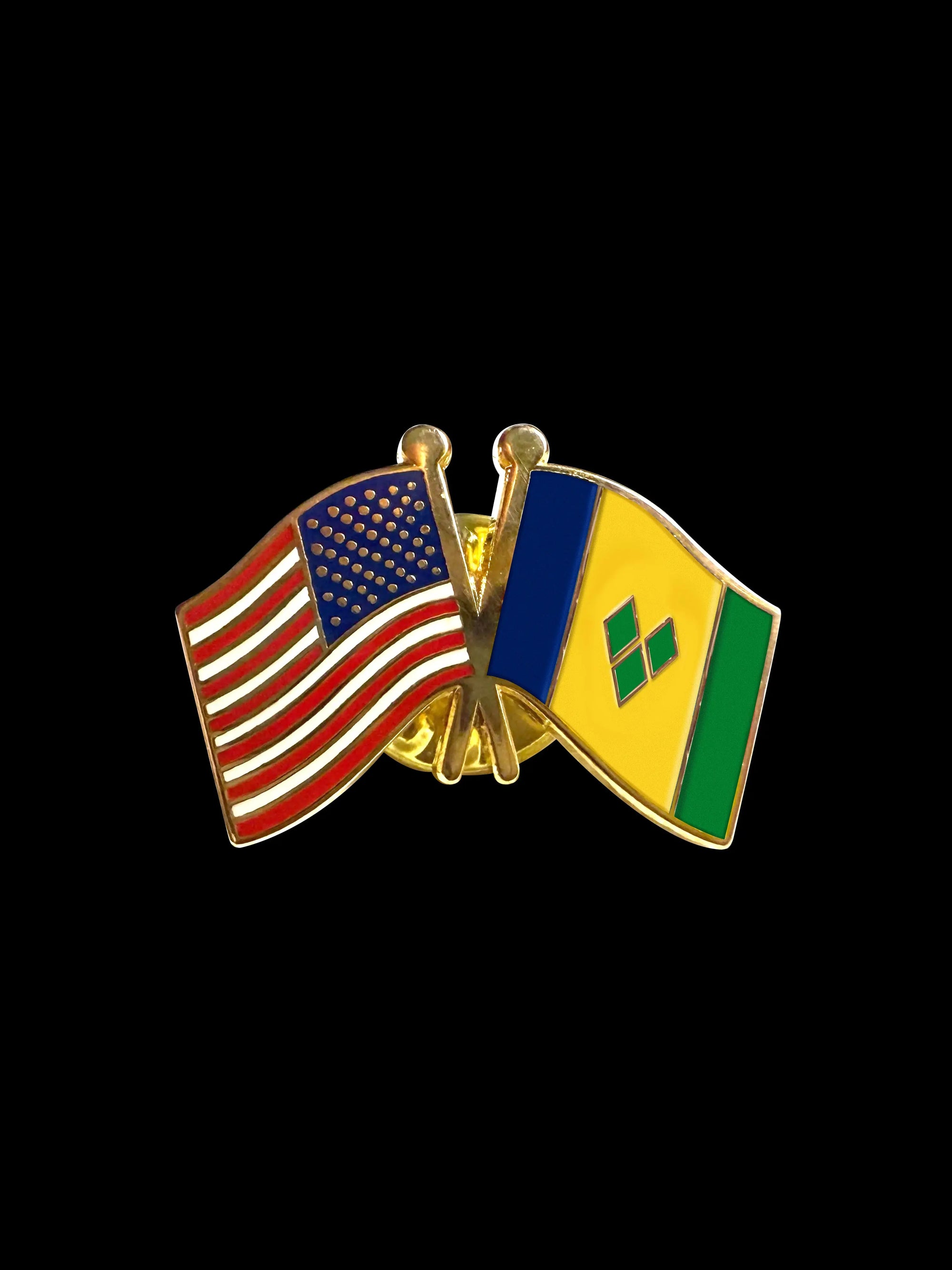 Saint Vincent and the Grenadines Friendship Lapel Pin