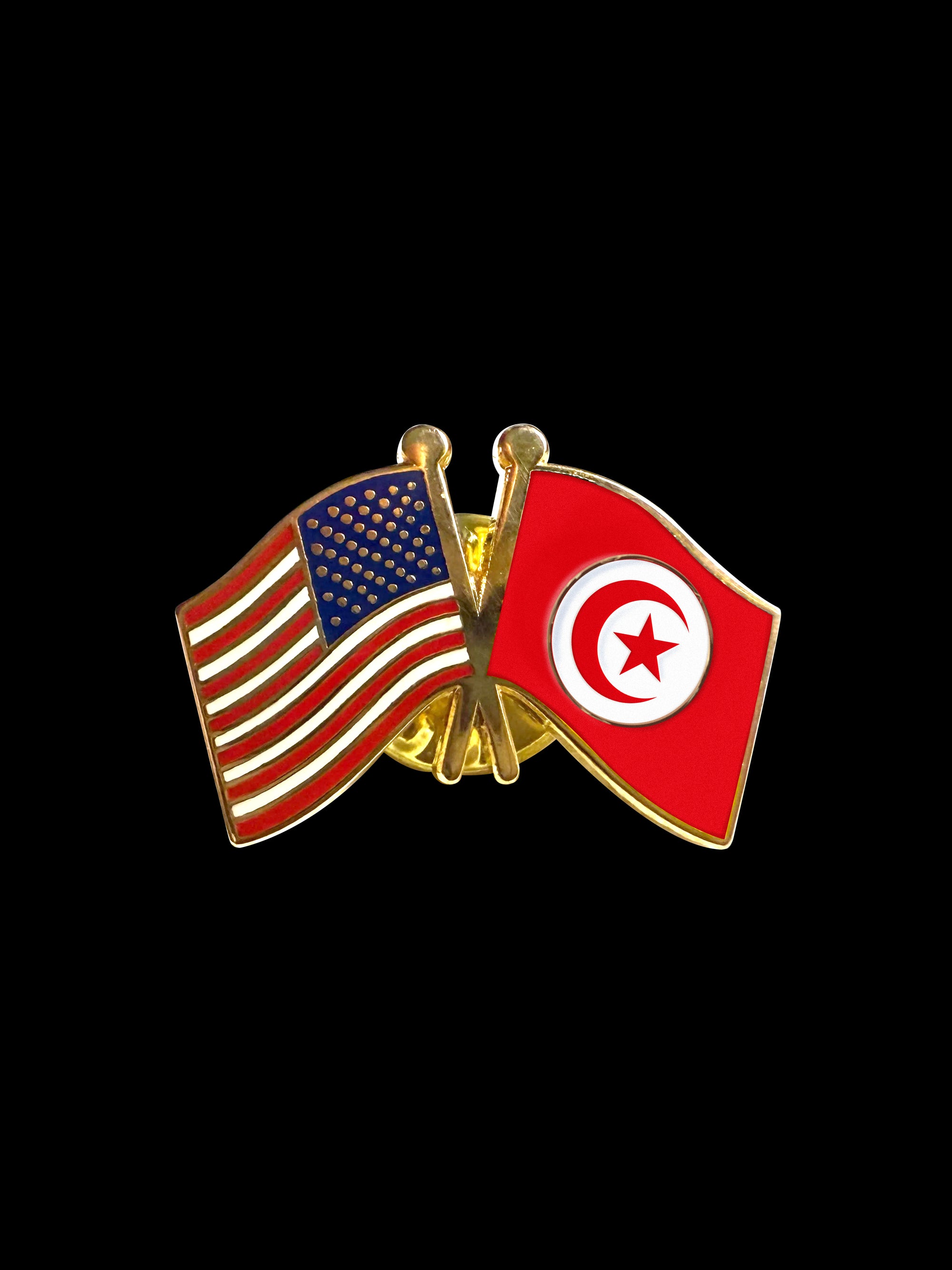 Tunisia Friendship Lapel Pin
